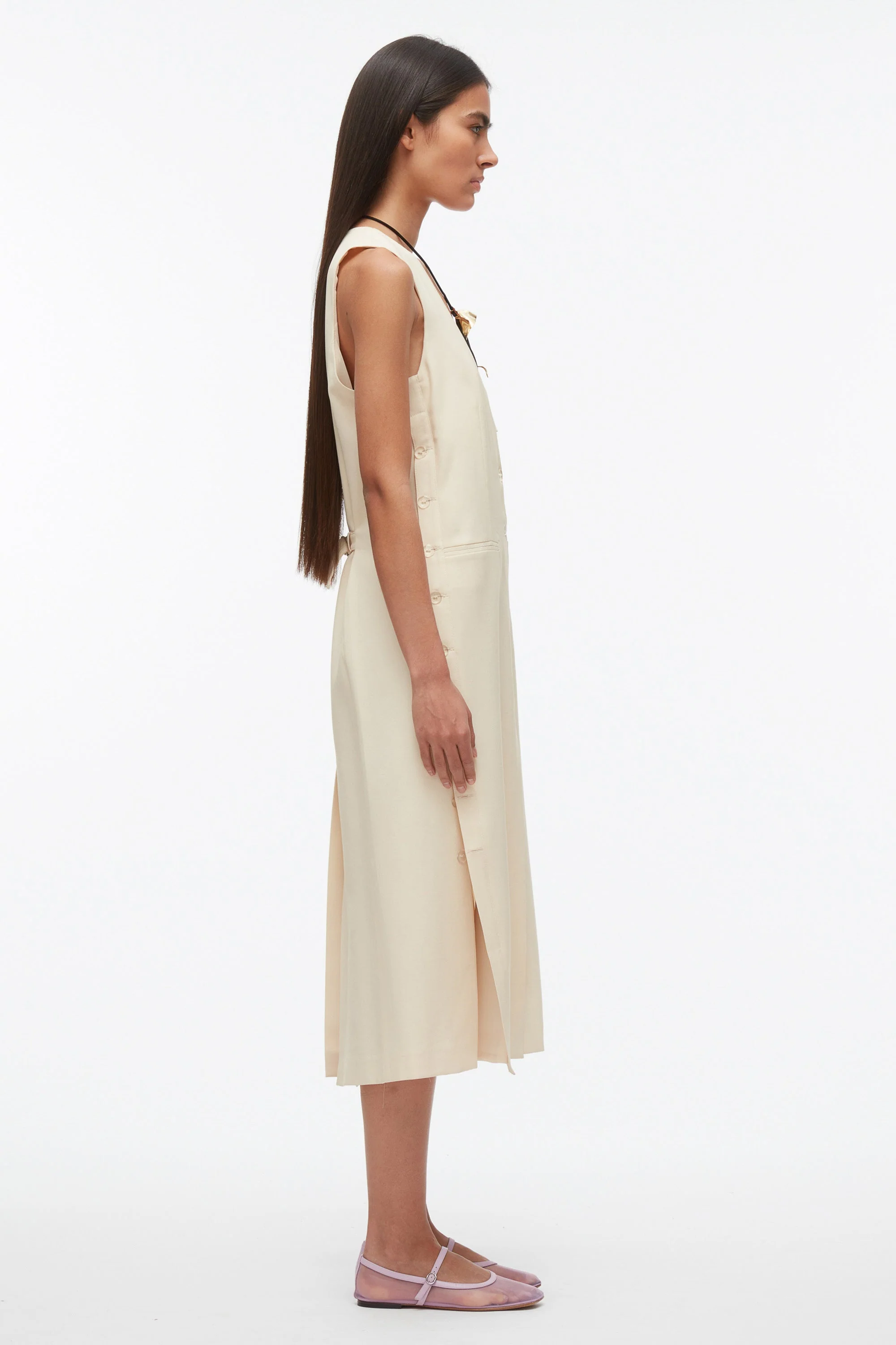 Vest Dress with Set in Bra - Image 3