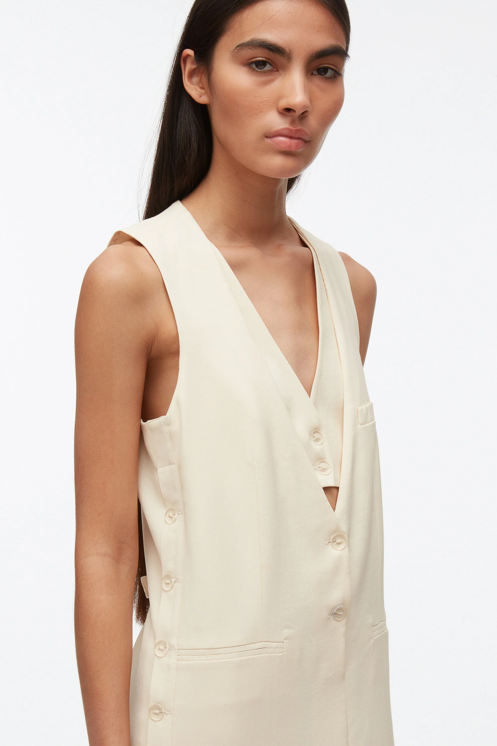 Vest Dress with Set in Bra - Image 5