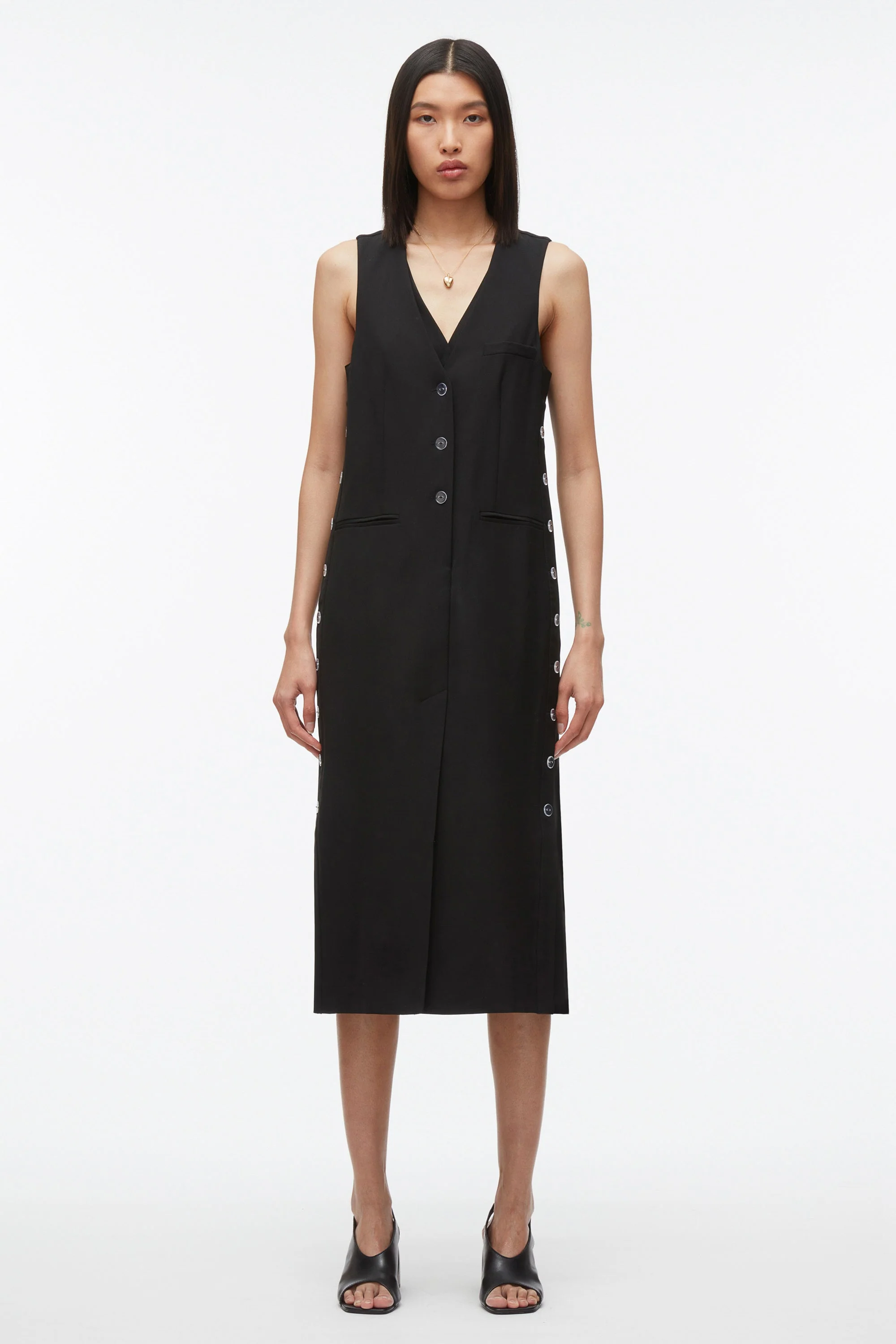 Vest Dress with Set in Bra - Image 7