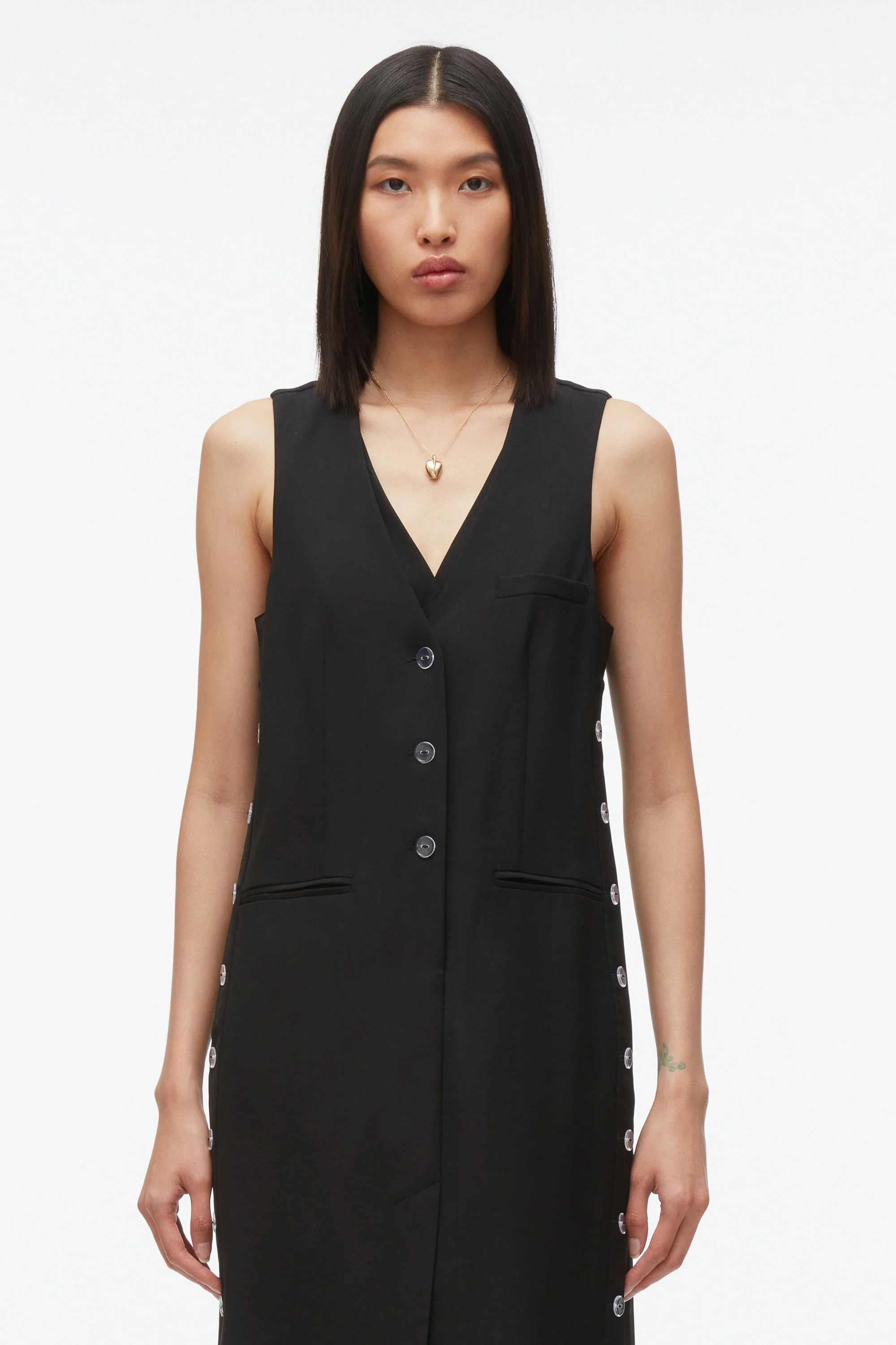 Vest Dress with Set in Bra - Image 9
