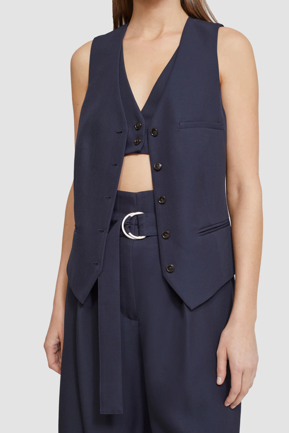 Tailored Vest W Set-In Bra - Image 2