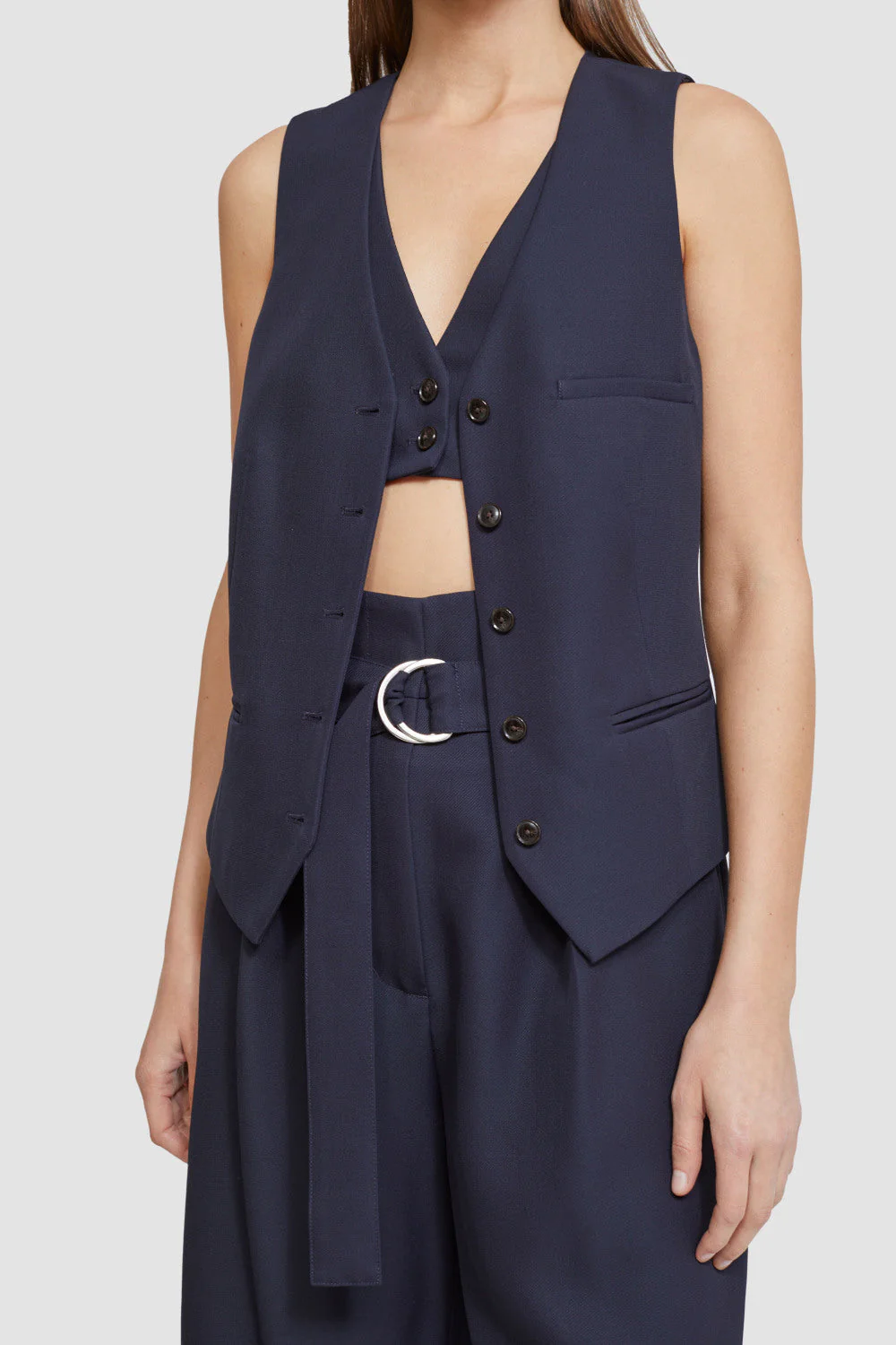 Tailored Vest W Set-In Bra - Image 5