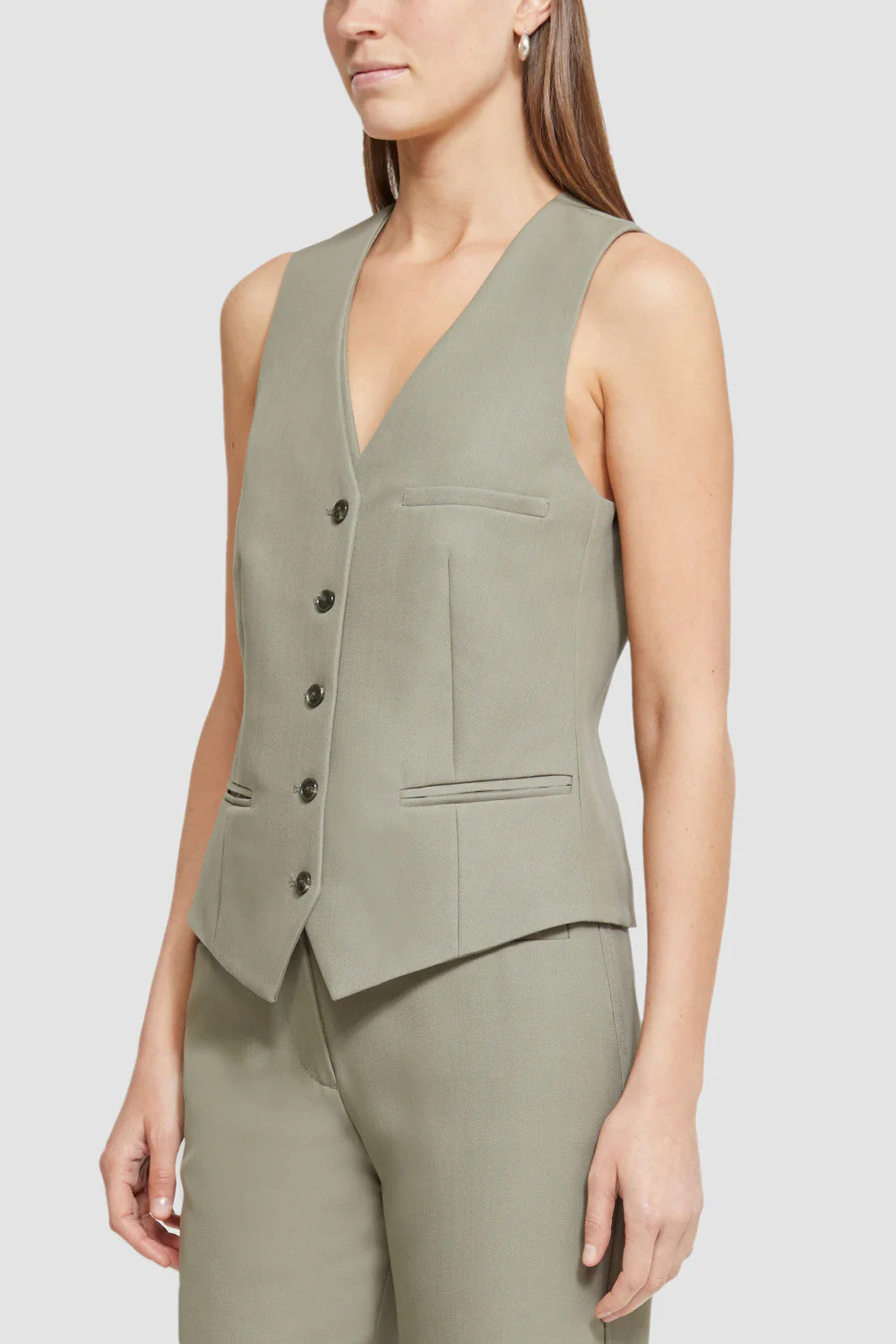 Tailored Vest W Set-In Bra - Image 8