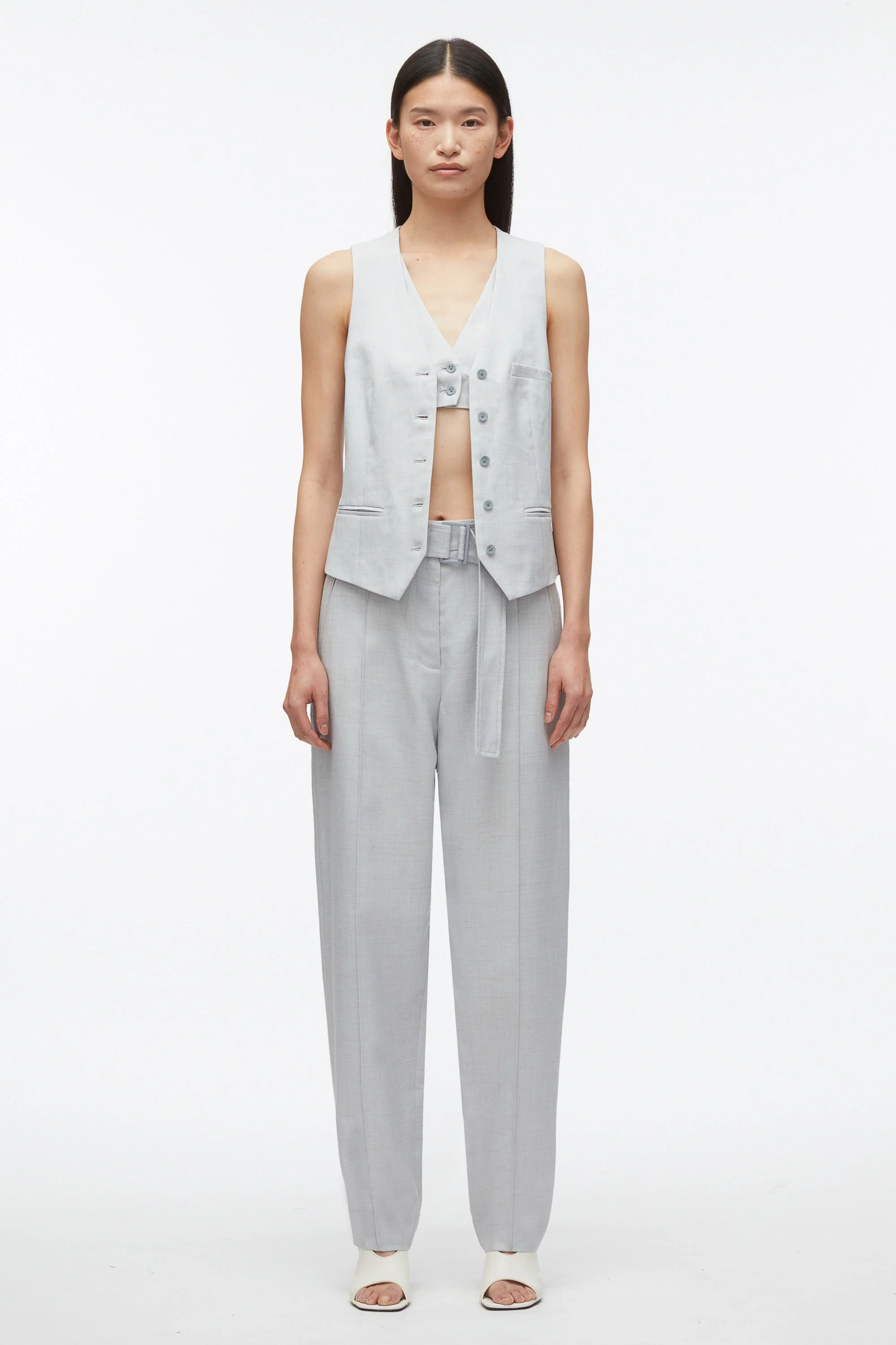 Tailored Vest with Set in Bra - Image 7
