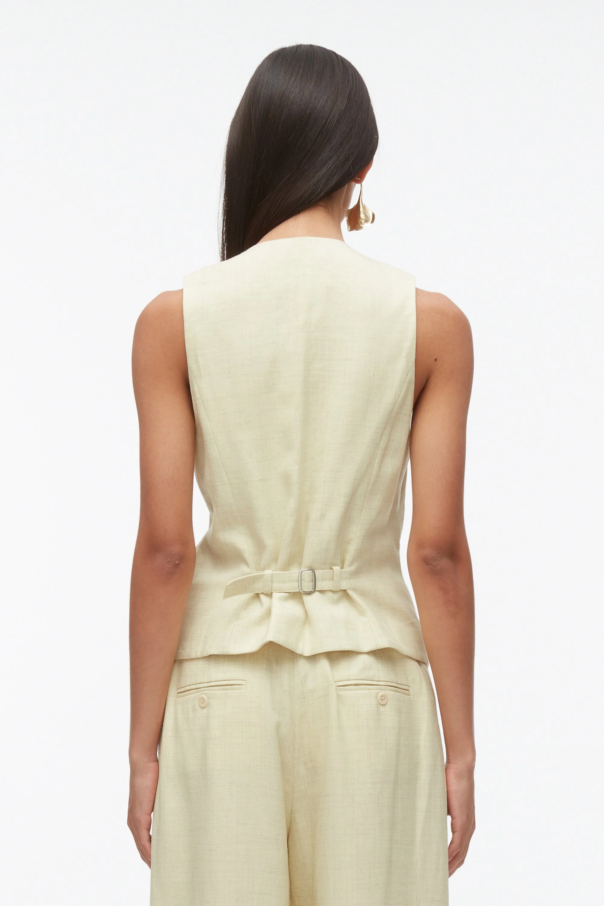 Tailored Vest with Set in Bra - Image 4