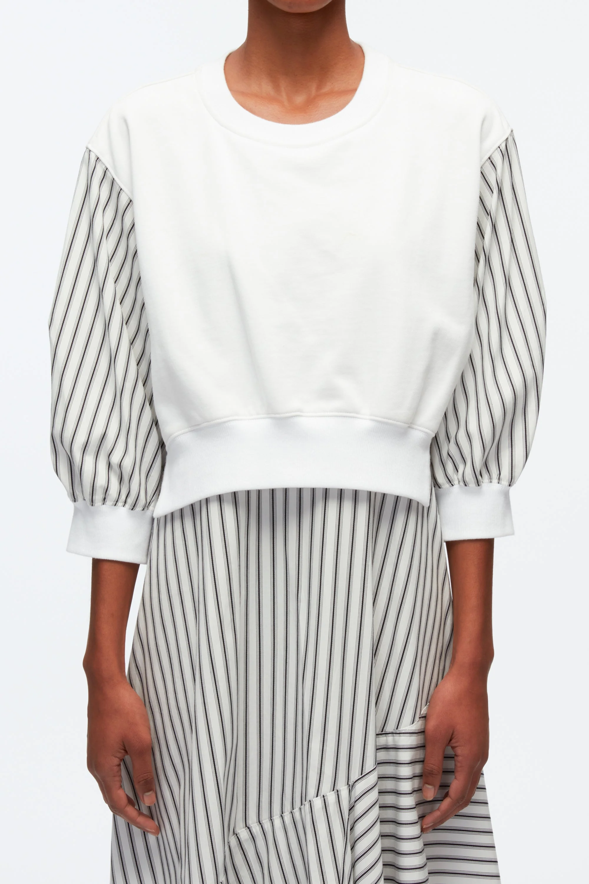 Teardrop Sleeve Sweatshirt Dress - Image 6