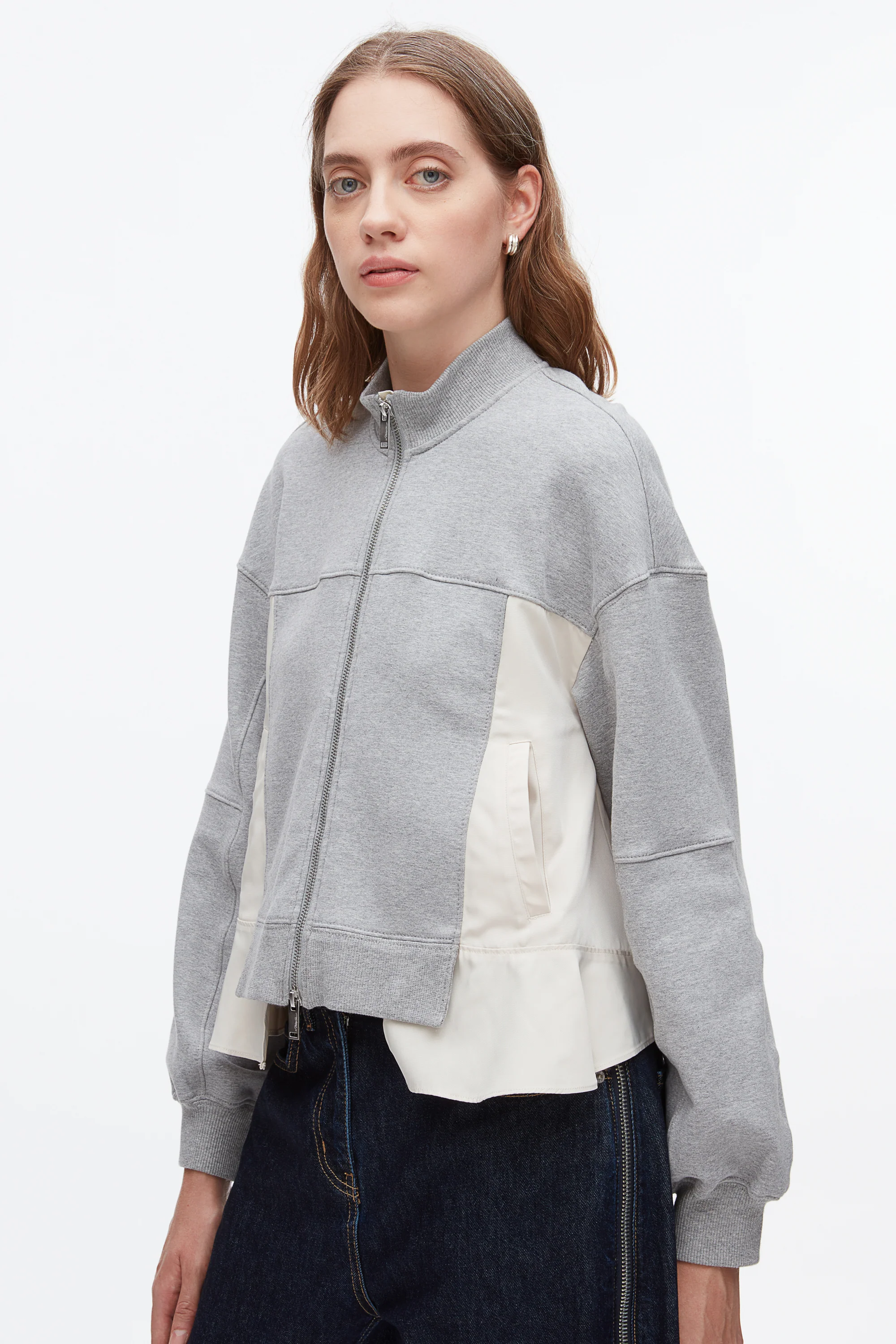 Terry Hybrid Zip Up - Image 6