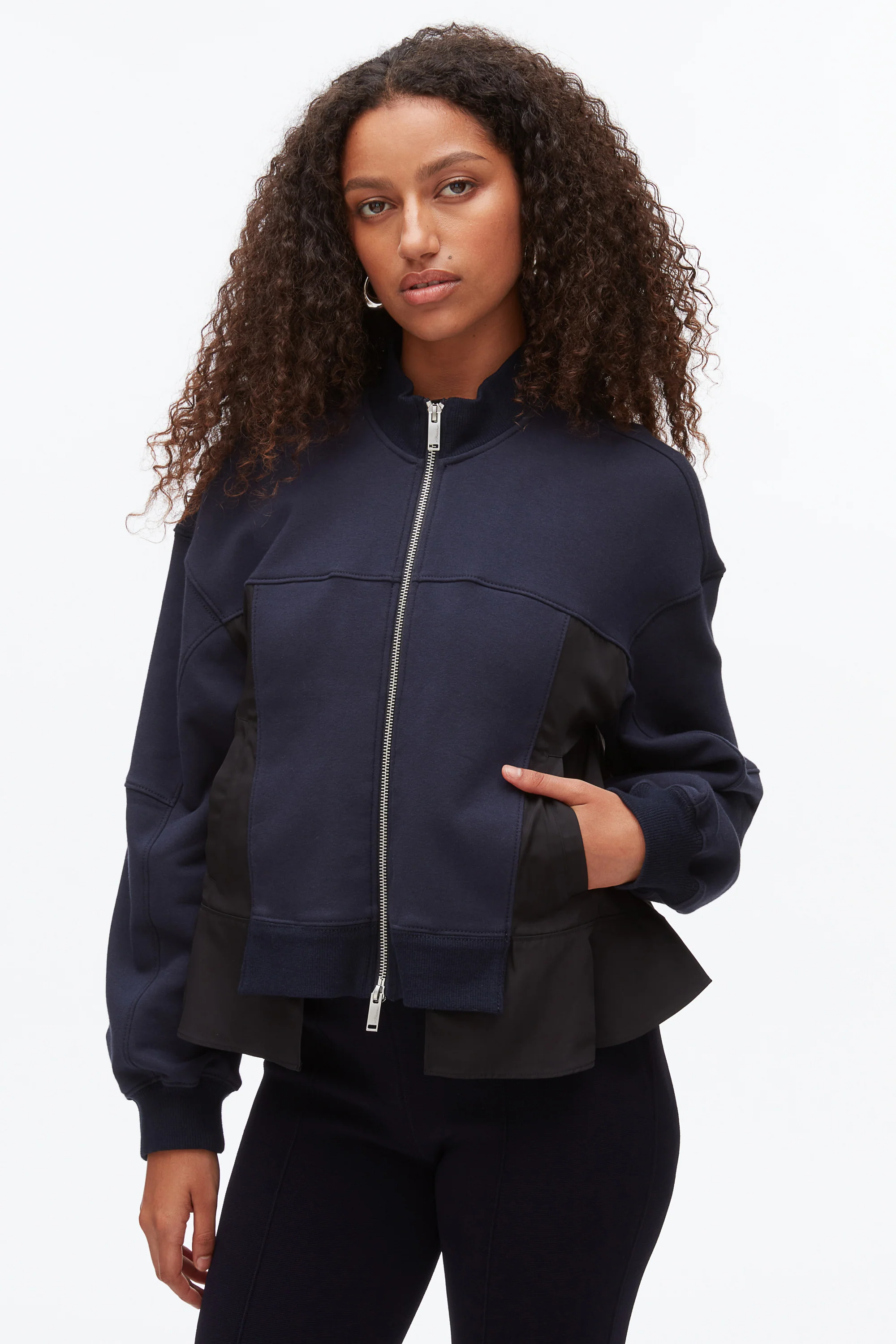 Terry Hybrid Zip Up - Image 13