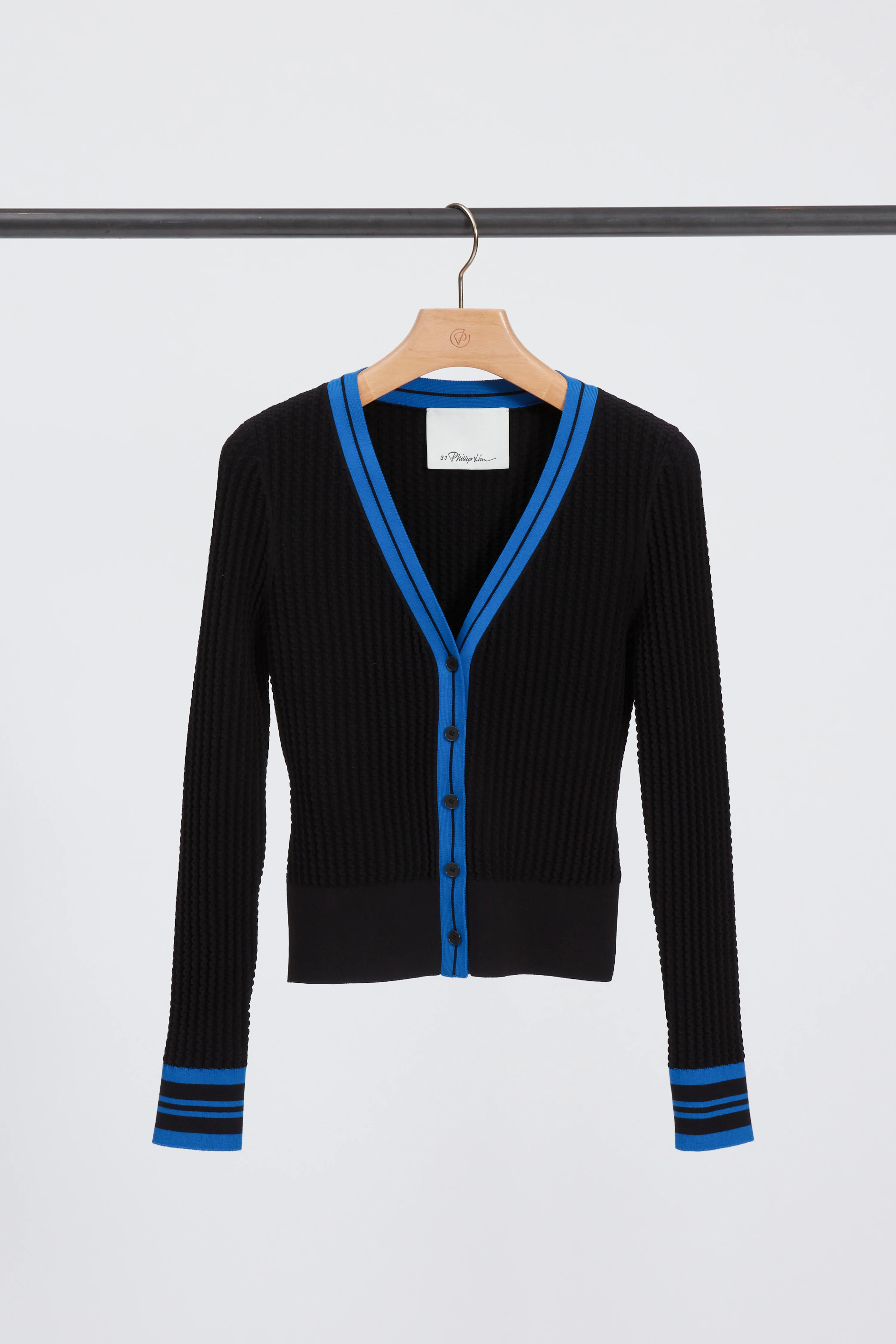 Textured Rib Cardigan - Image 8
