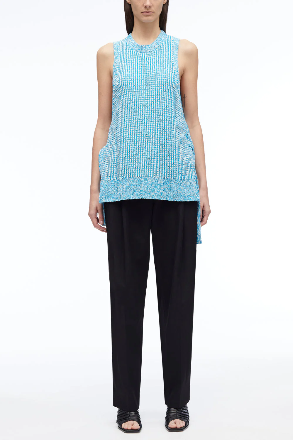 Textured Sleeveless Pullover - Image 5