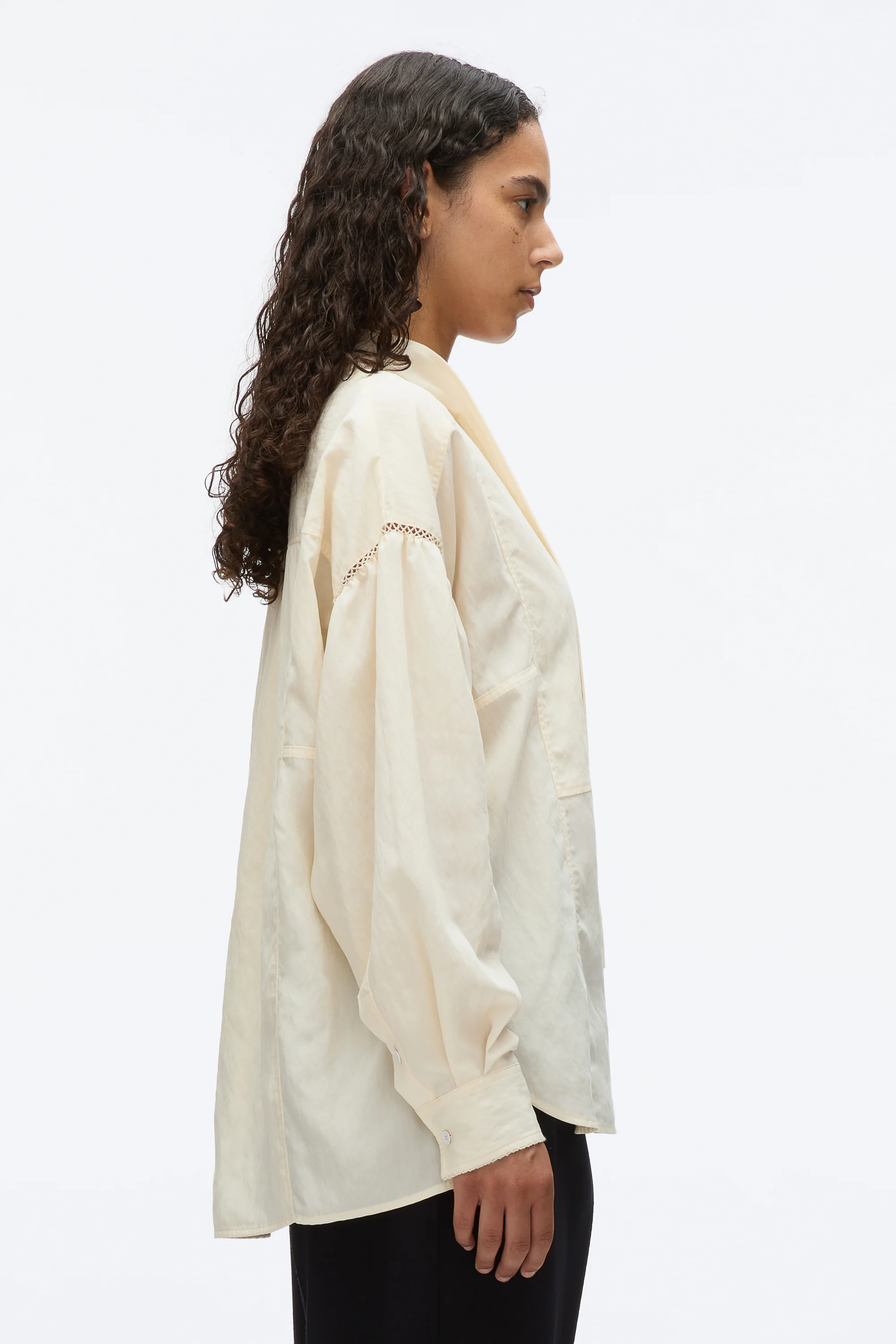 Tie Neck Blouse - Image 9