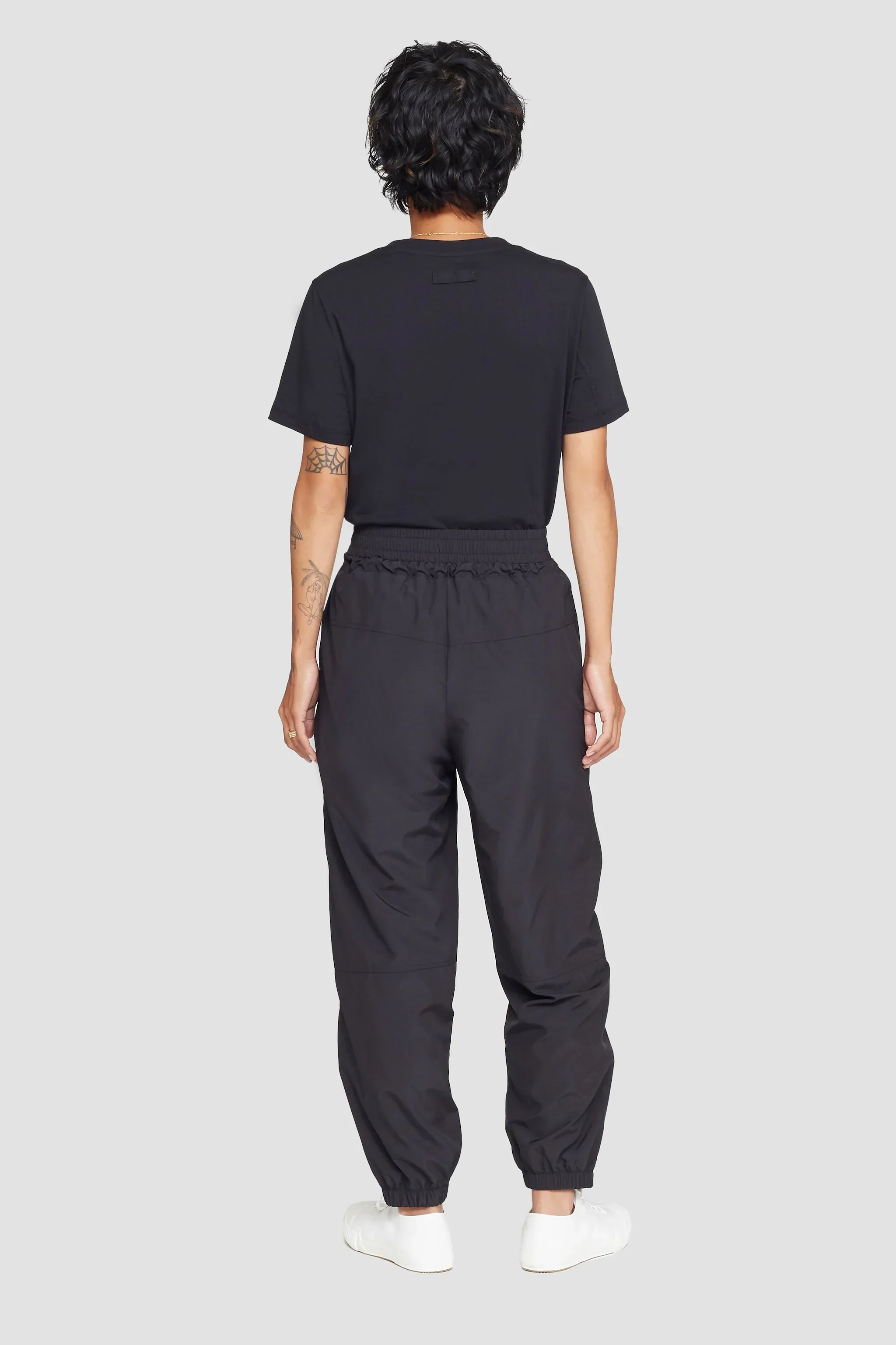 Track-Less Cropped Track Pants - Image 4