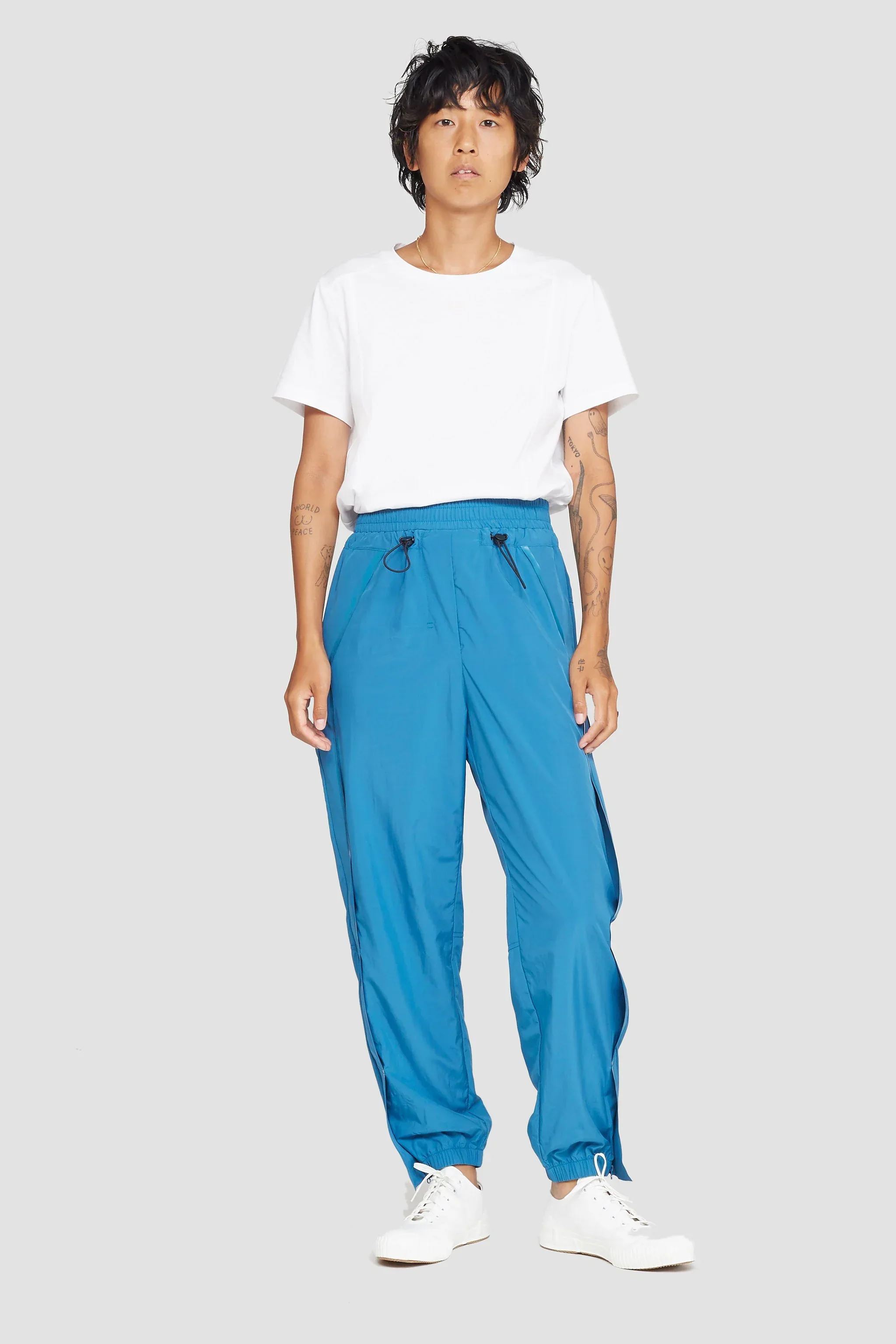 Track-Less Cropped Track Pants - Image 6