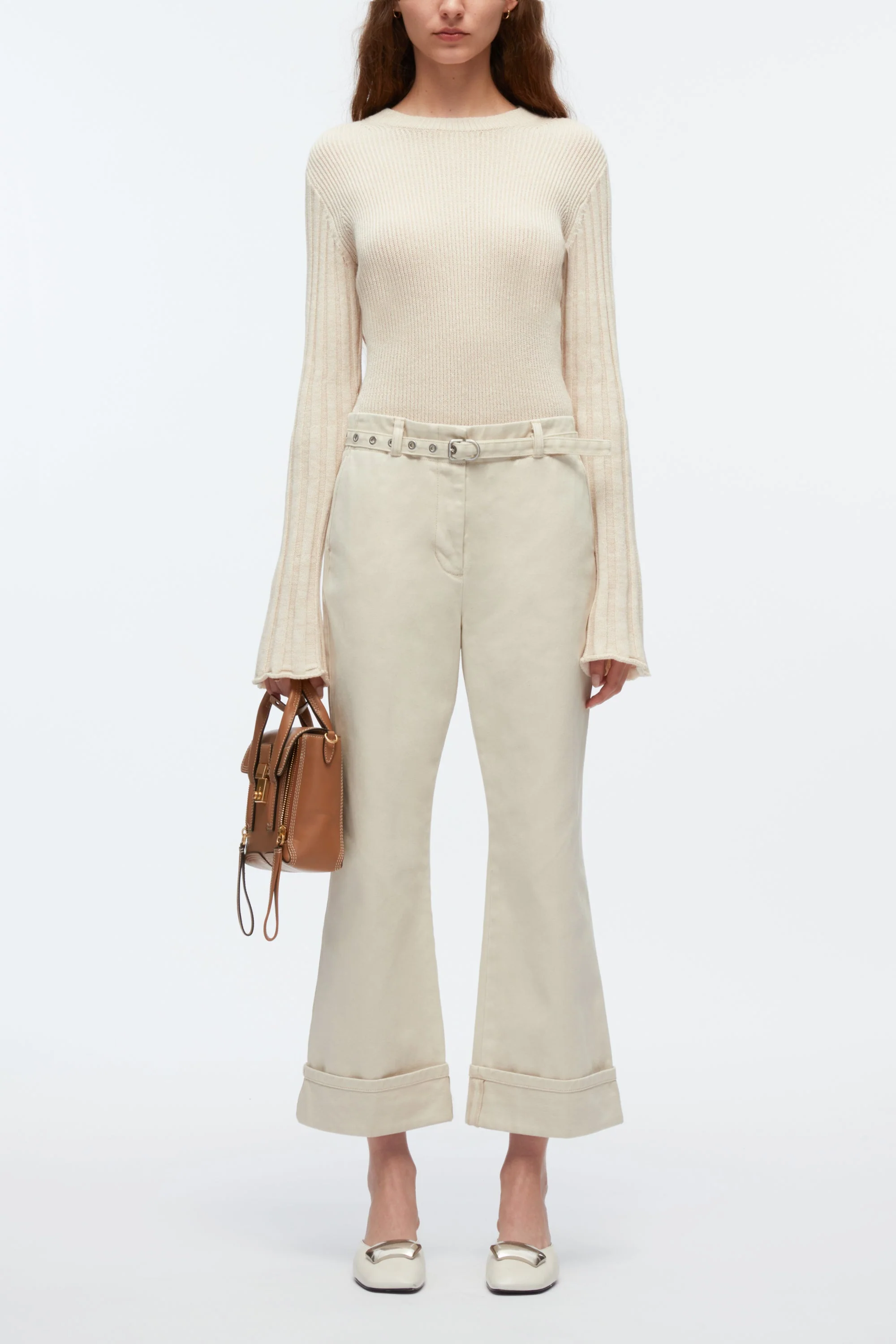 Traveling Rib Knit Pullover - Image 5