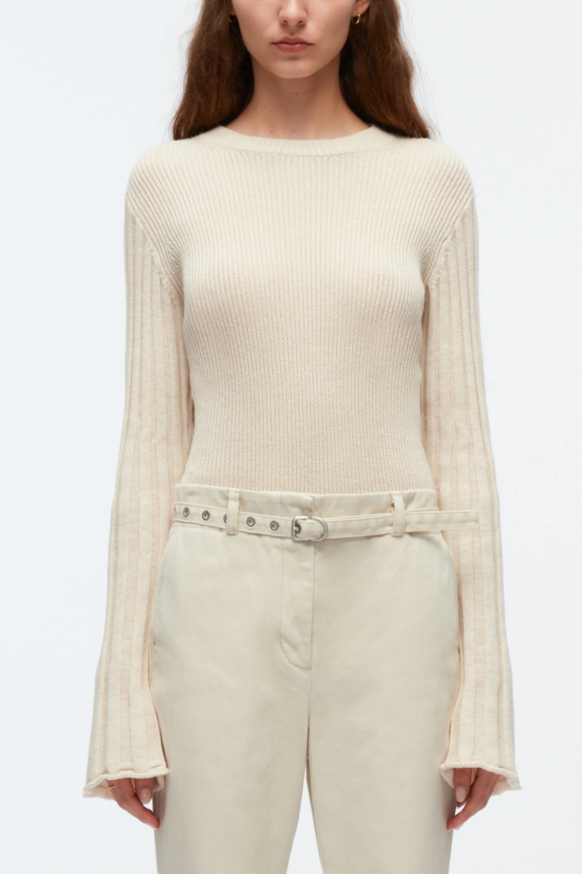 Traveling Rib Knit Pullover - Image 6