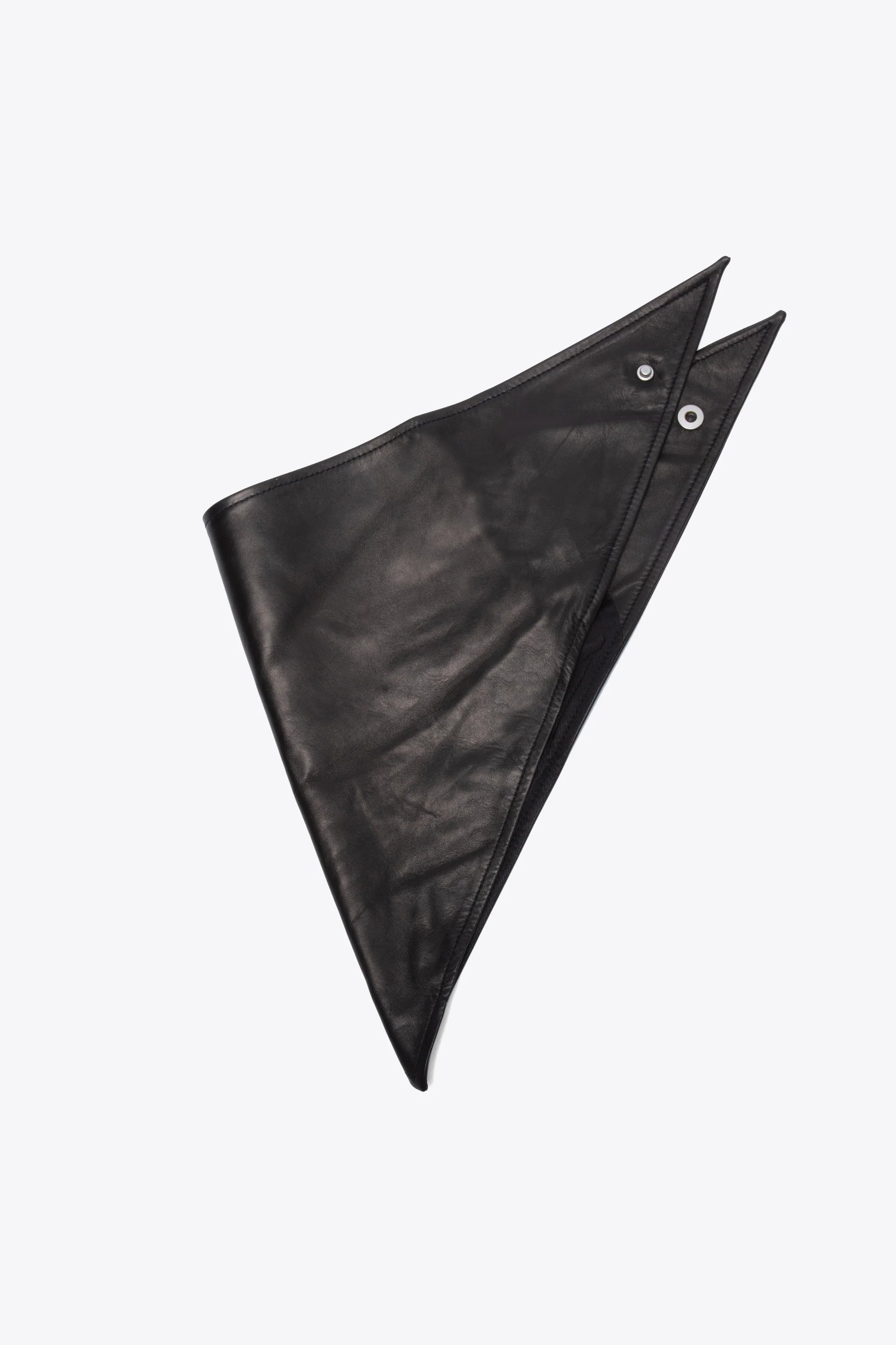 Triangle Leather Scarf - Image 2