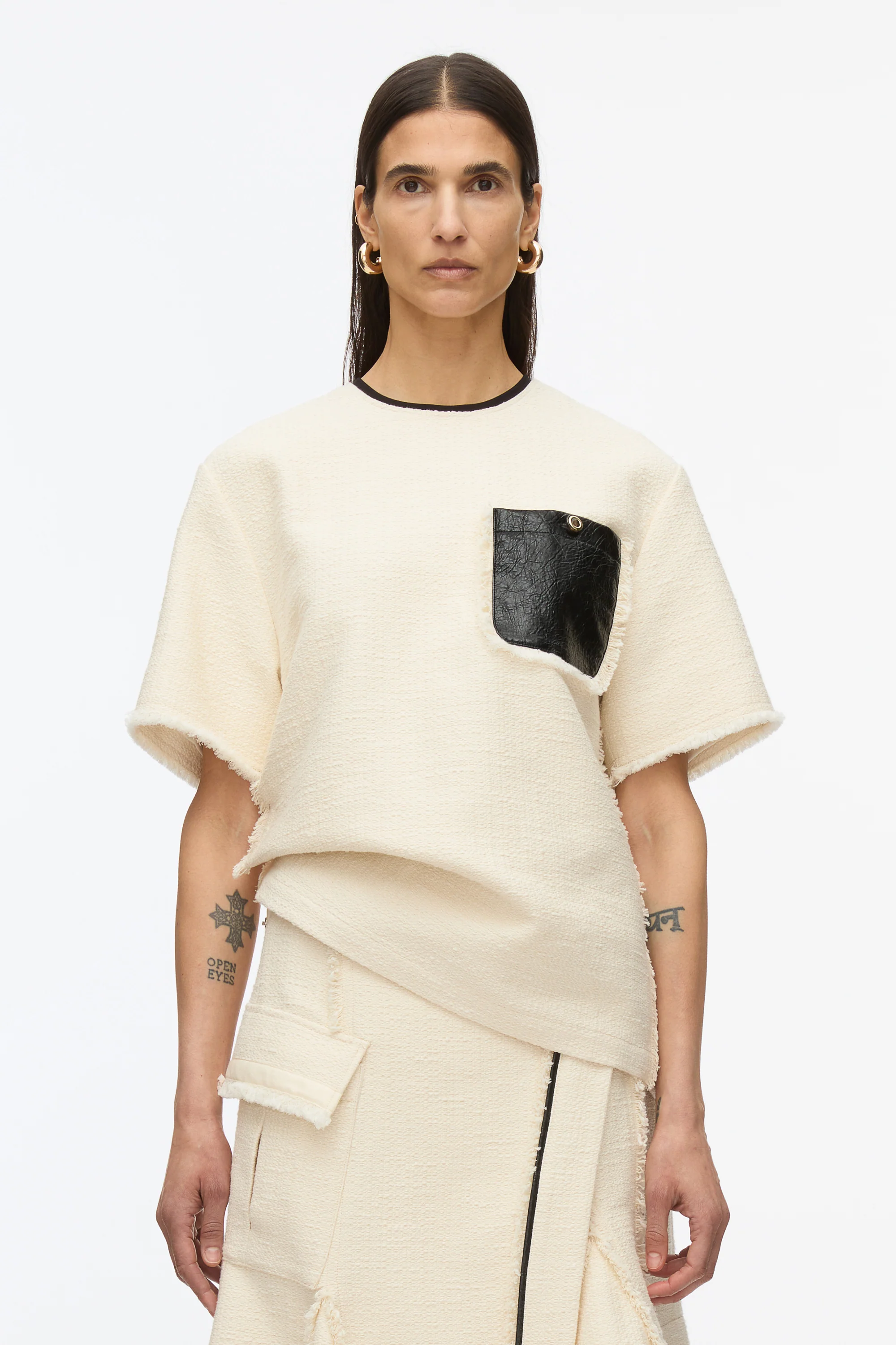 Fringe Tweed Tee - Image 8