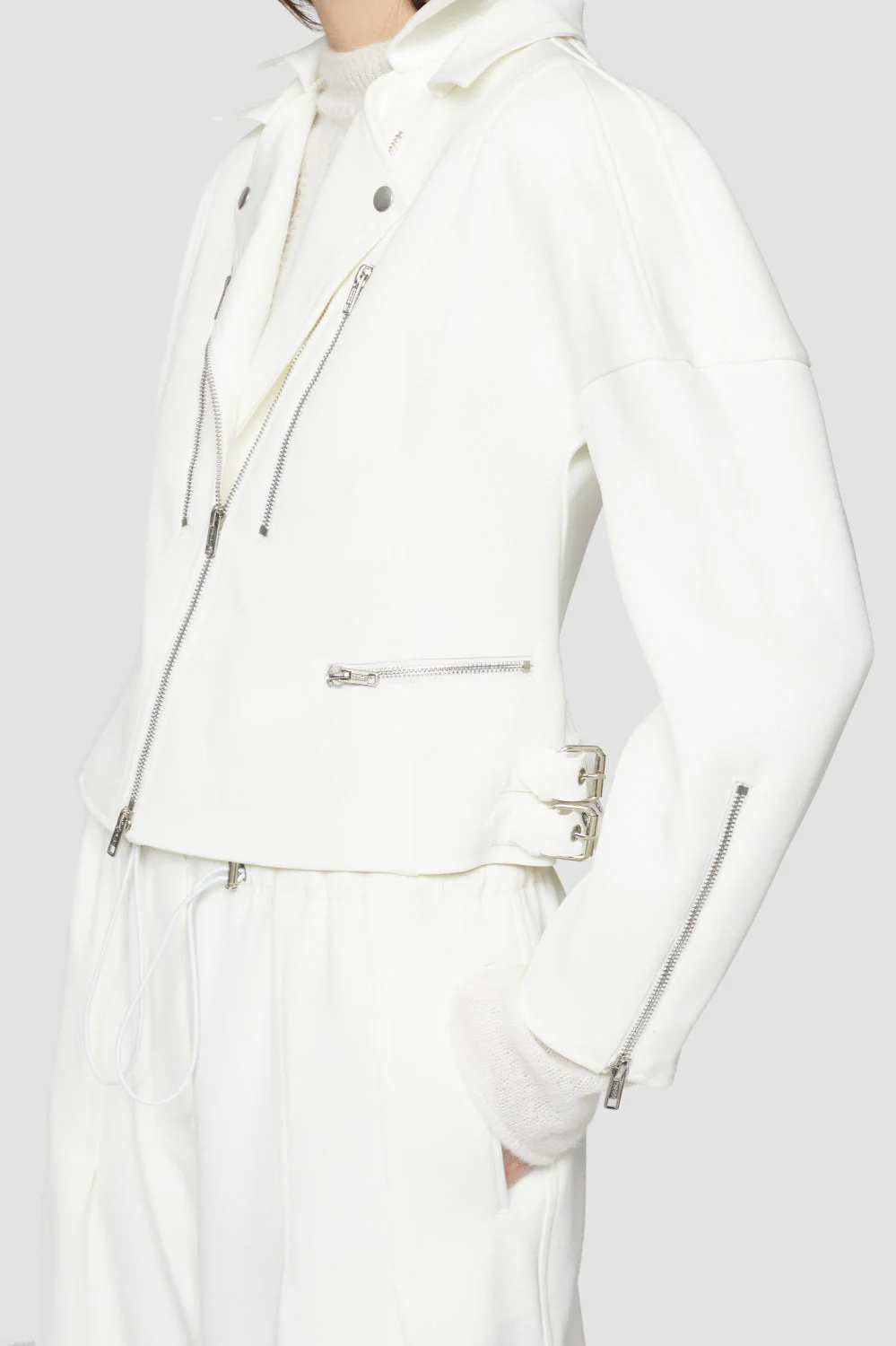 Twill Biker Jacket - Image 2