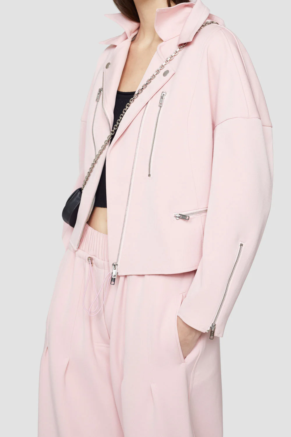 Twill Biker Jacket - Image 9