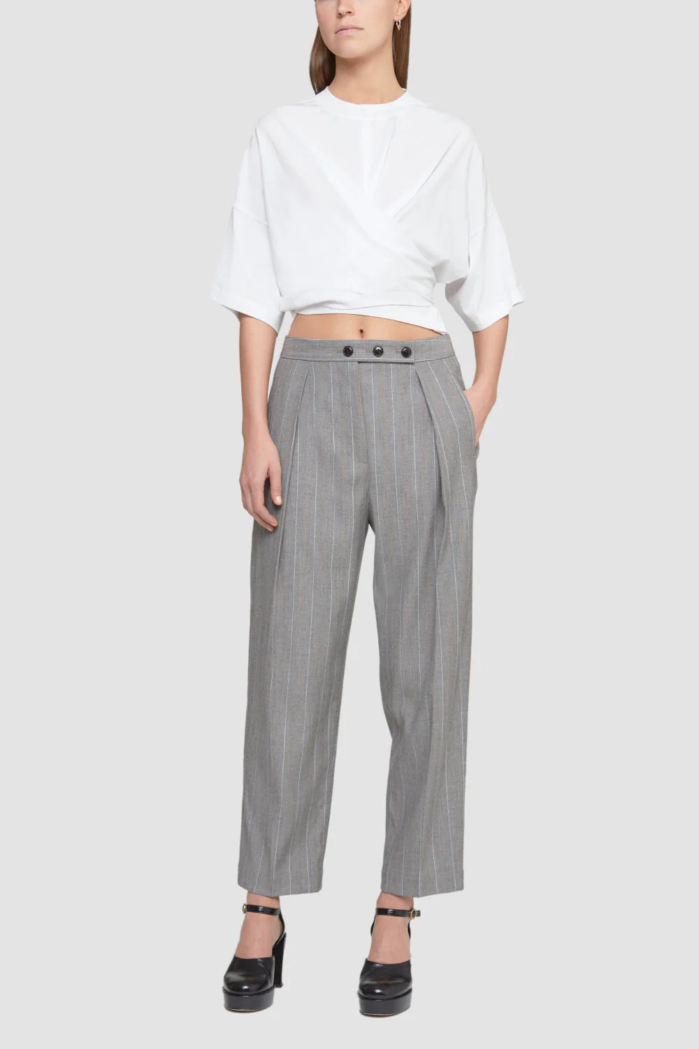 Twisted Tie Back T-Shirt