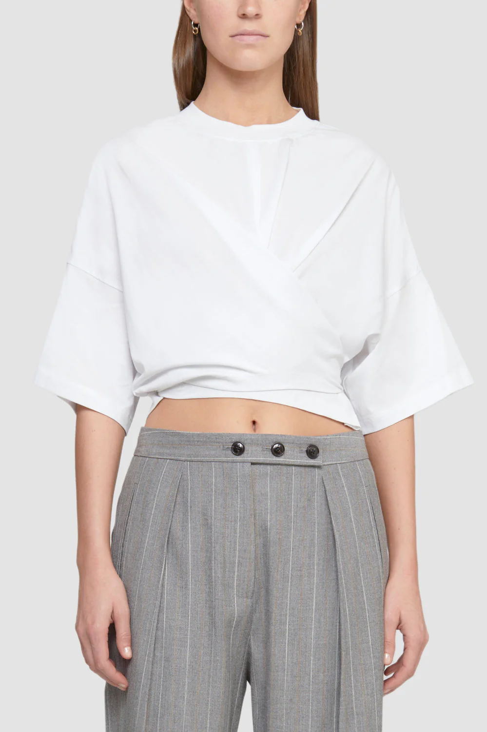 Twisted Tie Back T-Shirt - Image 2