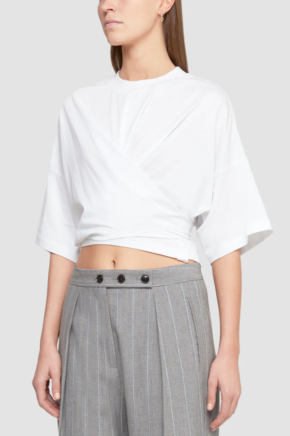 Twisted Tie Back T-Shirt - Image 3