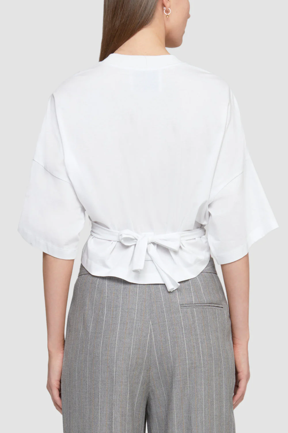 Twisted Tie Back T-Shirt - Image 4