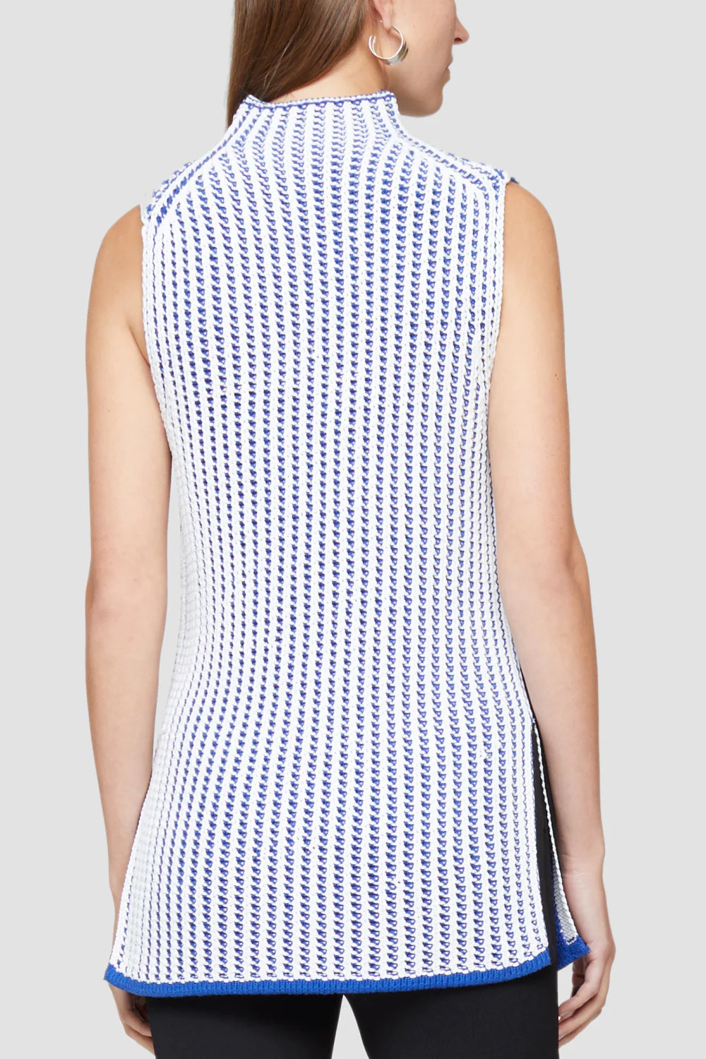Two Tone Knit Shell - Image 5