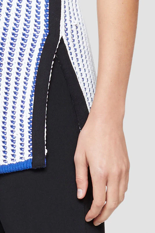 Two Tone Knit Shell - Image 6