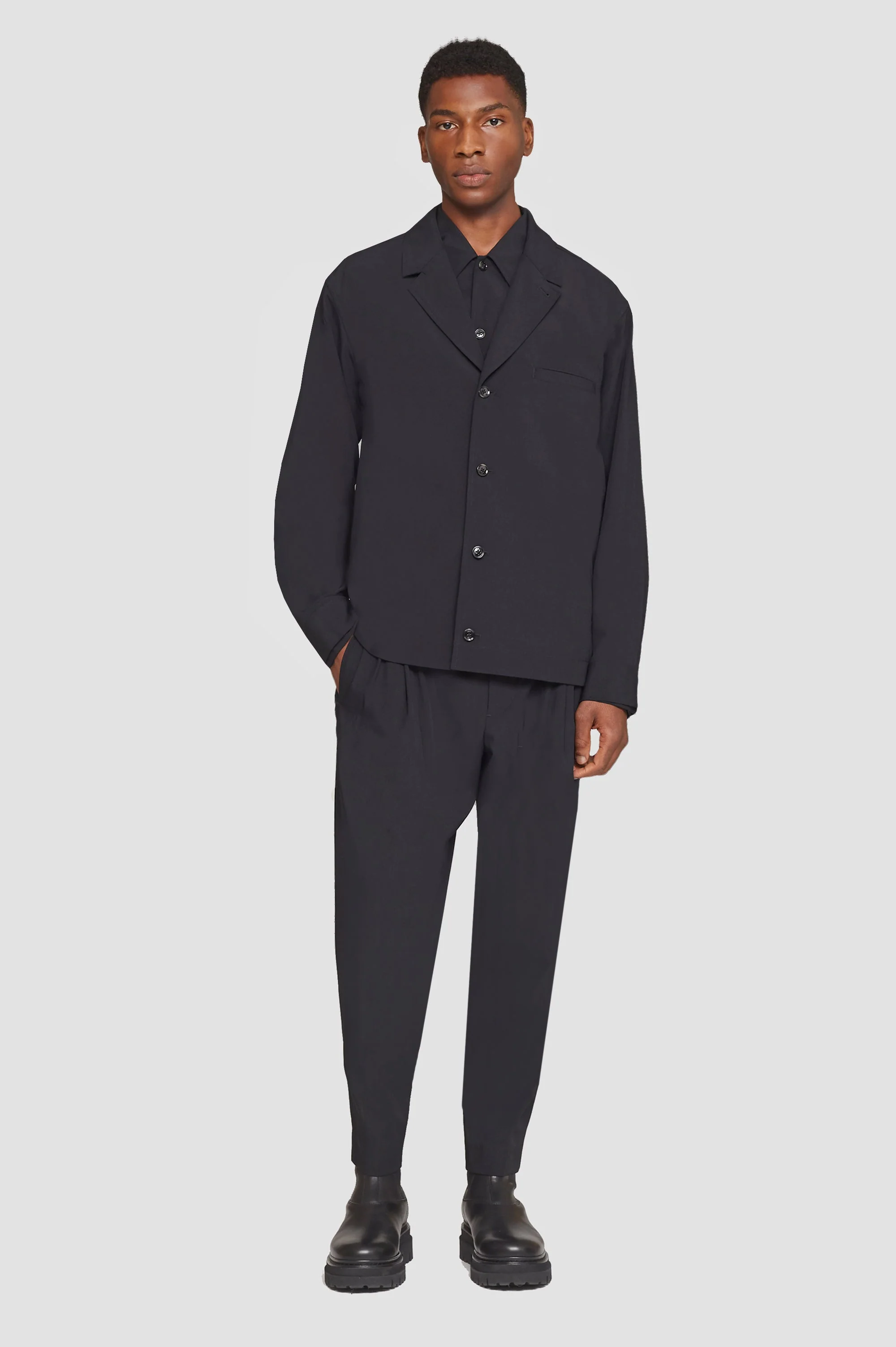 Unconstructed Shirt Jacket - Image 2