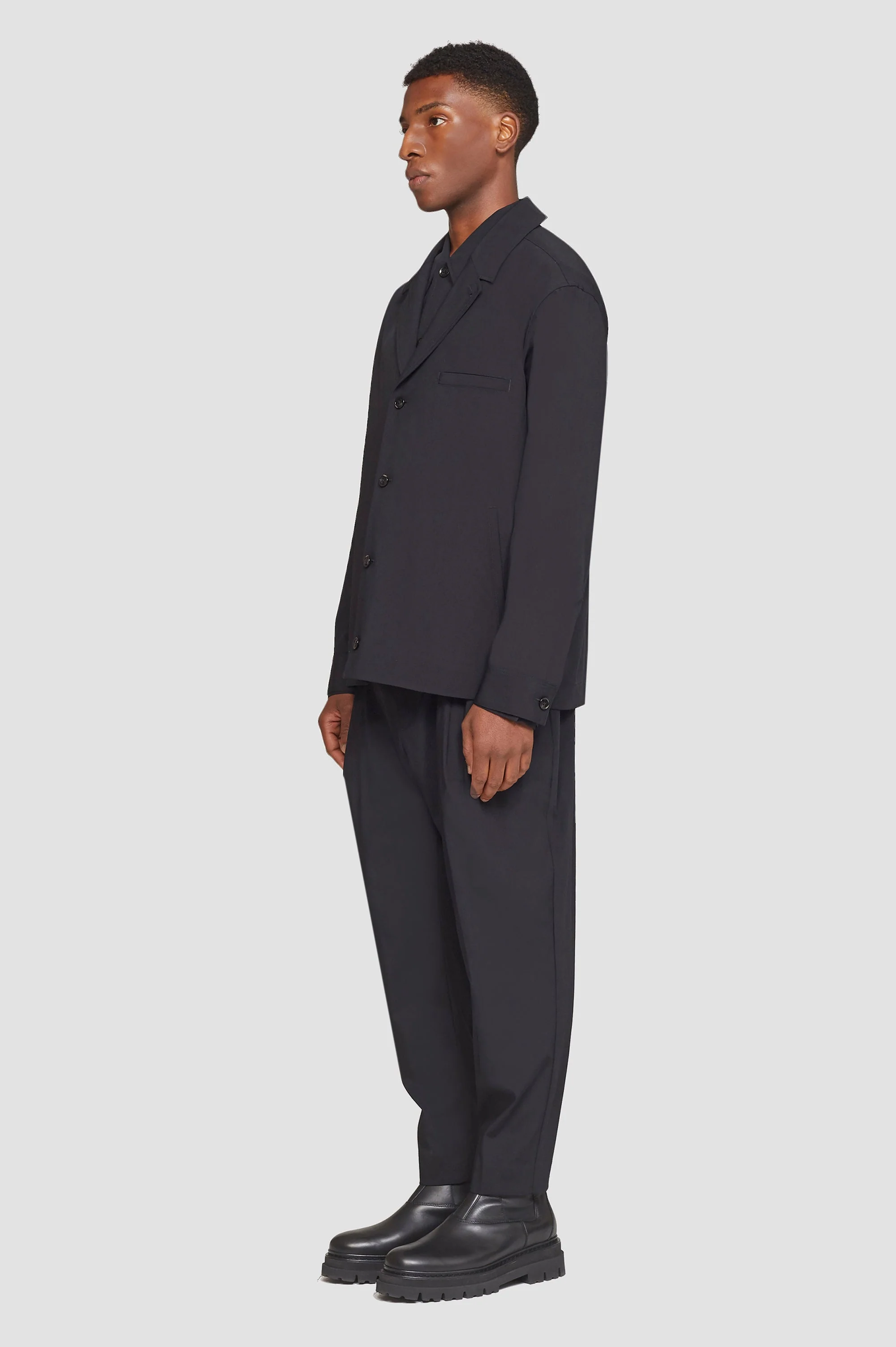 Unconstructed Shirt Jacket - Image 3