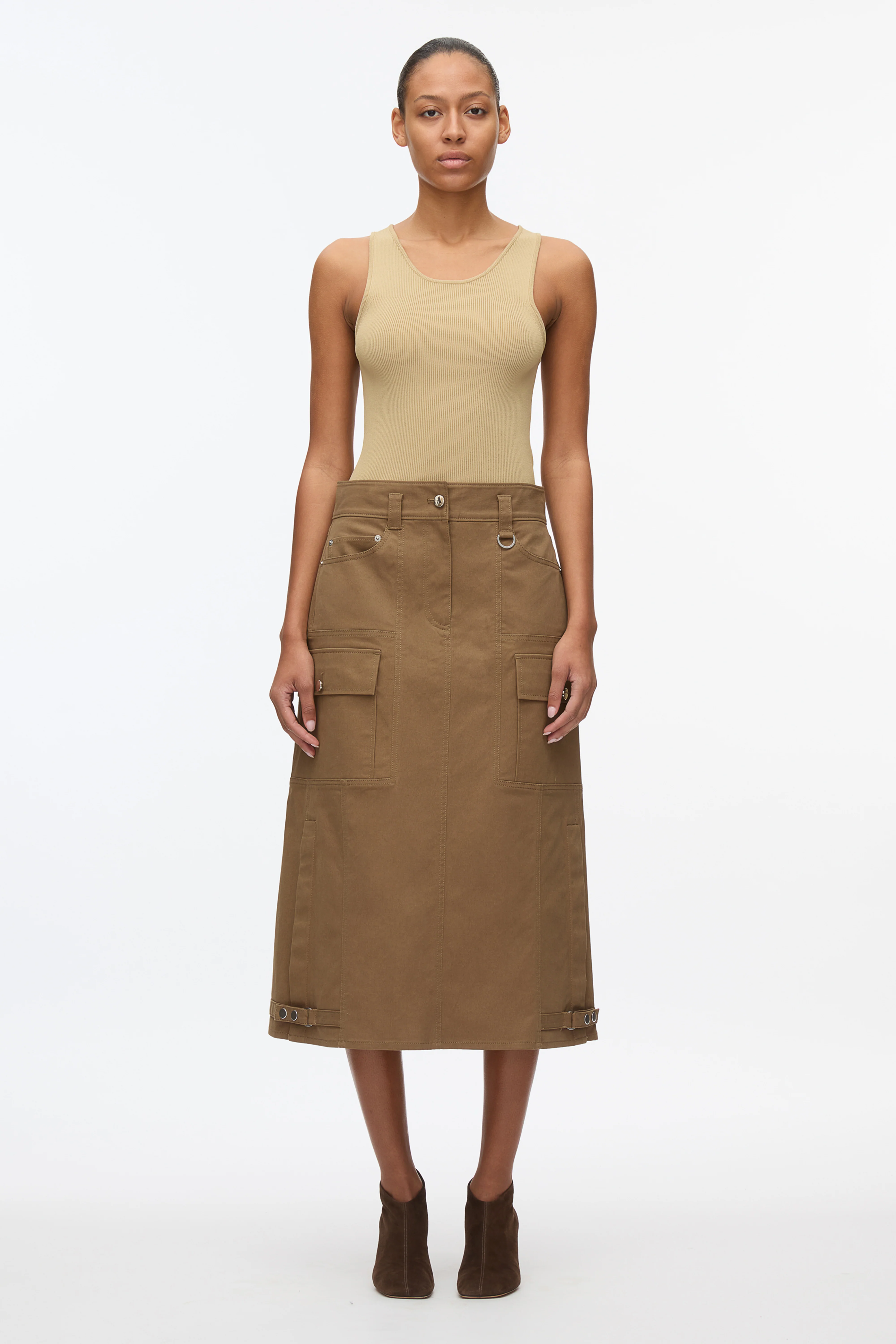 Oak Utility Cargo Skirt - Image 2