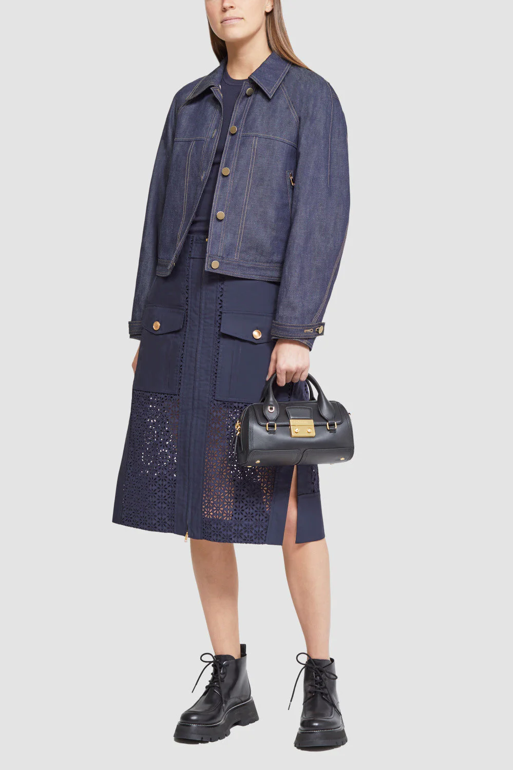 Utility Linen Workwear Denim Jkt