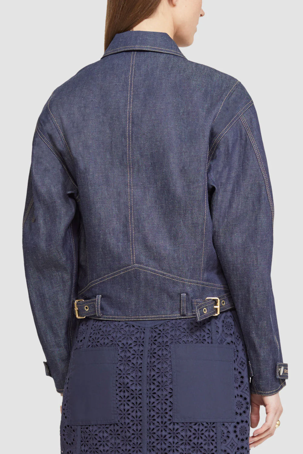 Utility Linen Workwear Denim Jkt - Image 4