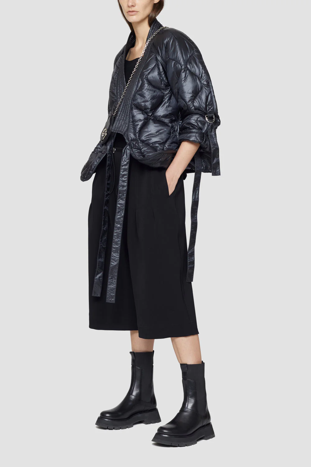 Padded Wrap Jacket