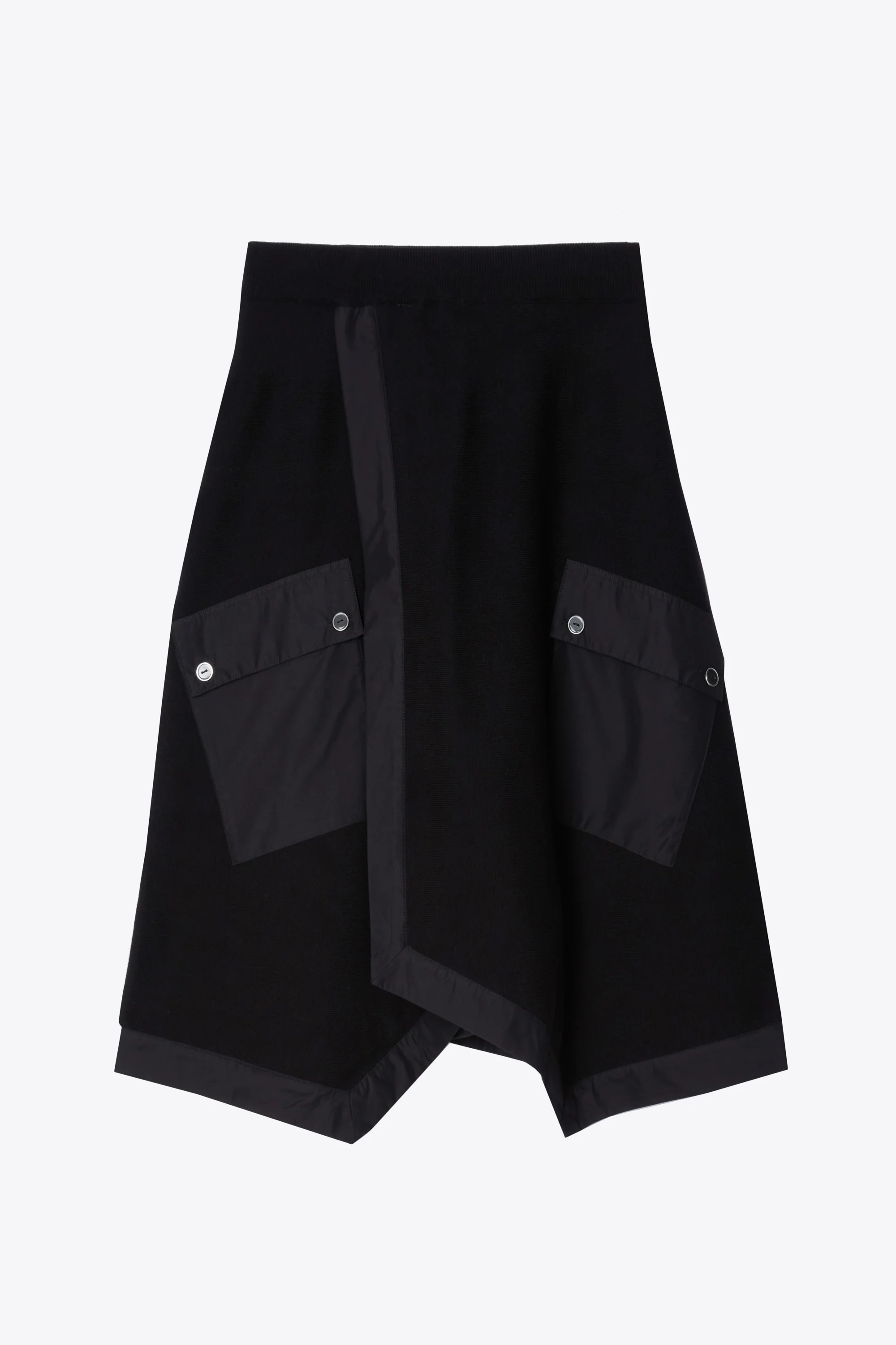 Utility Skirt With Poplin Combo