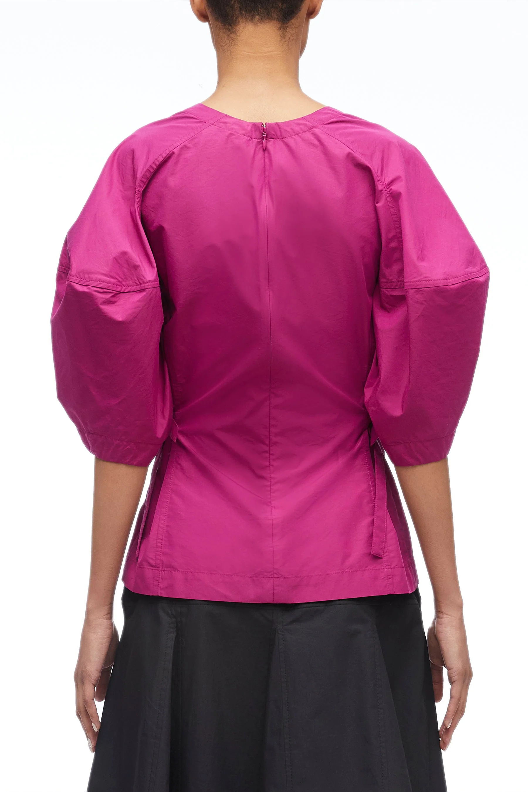 V-Neck Puff Sleeve Top - Image 12