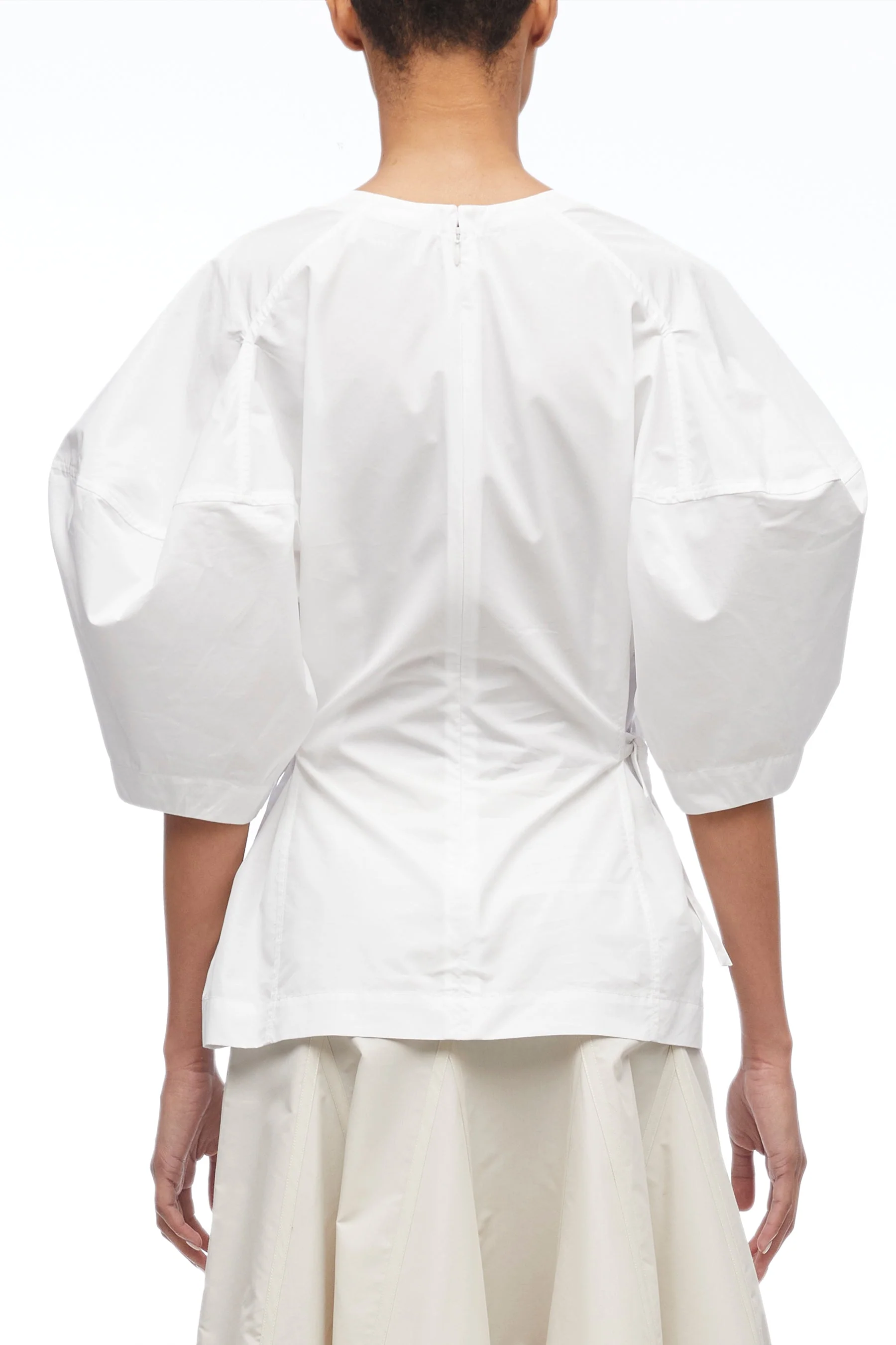 V-Neck Puff Sleeve Top - Image 4