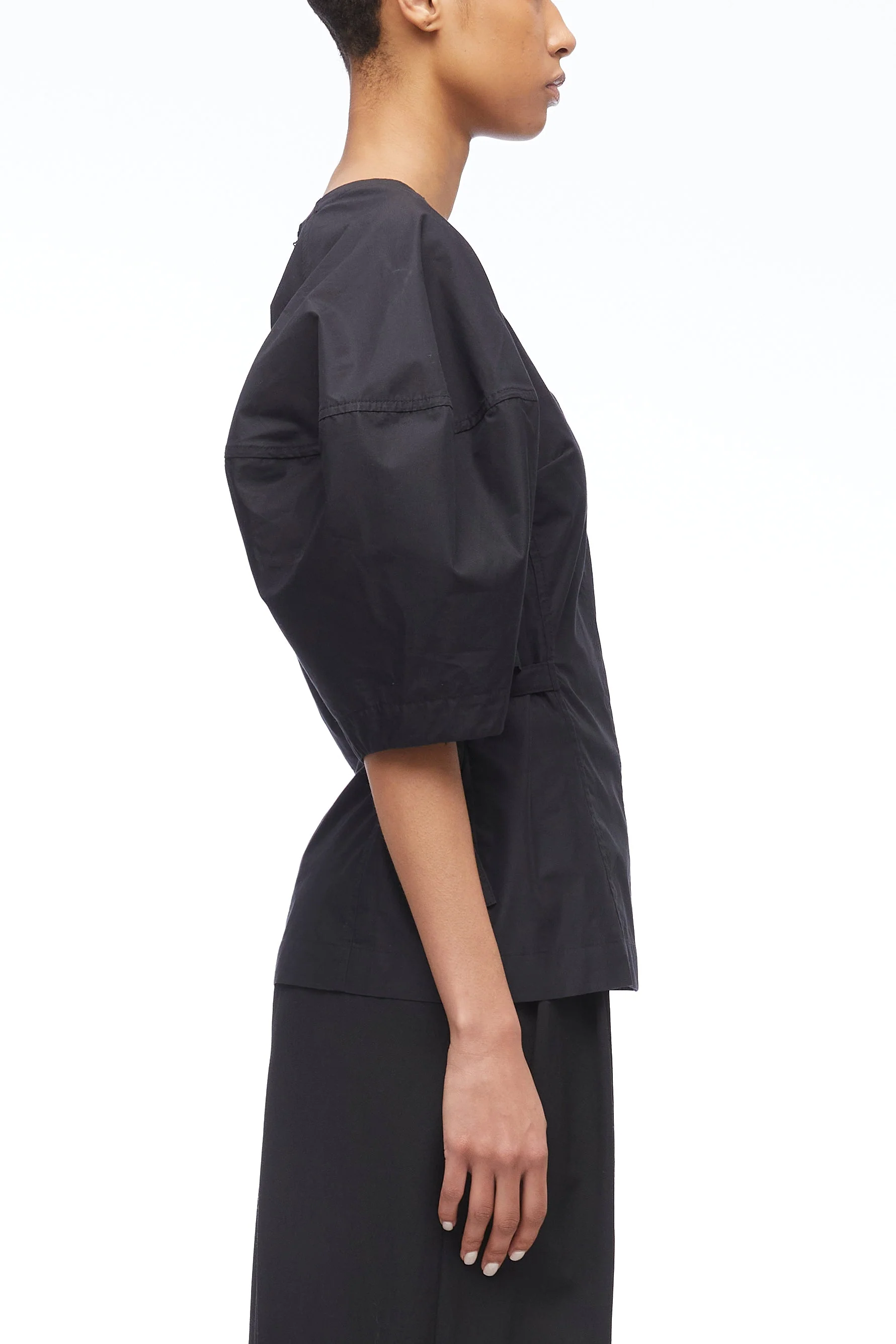 V-Neck Puff Sleeve Top - Image 7
