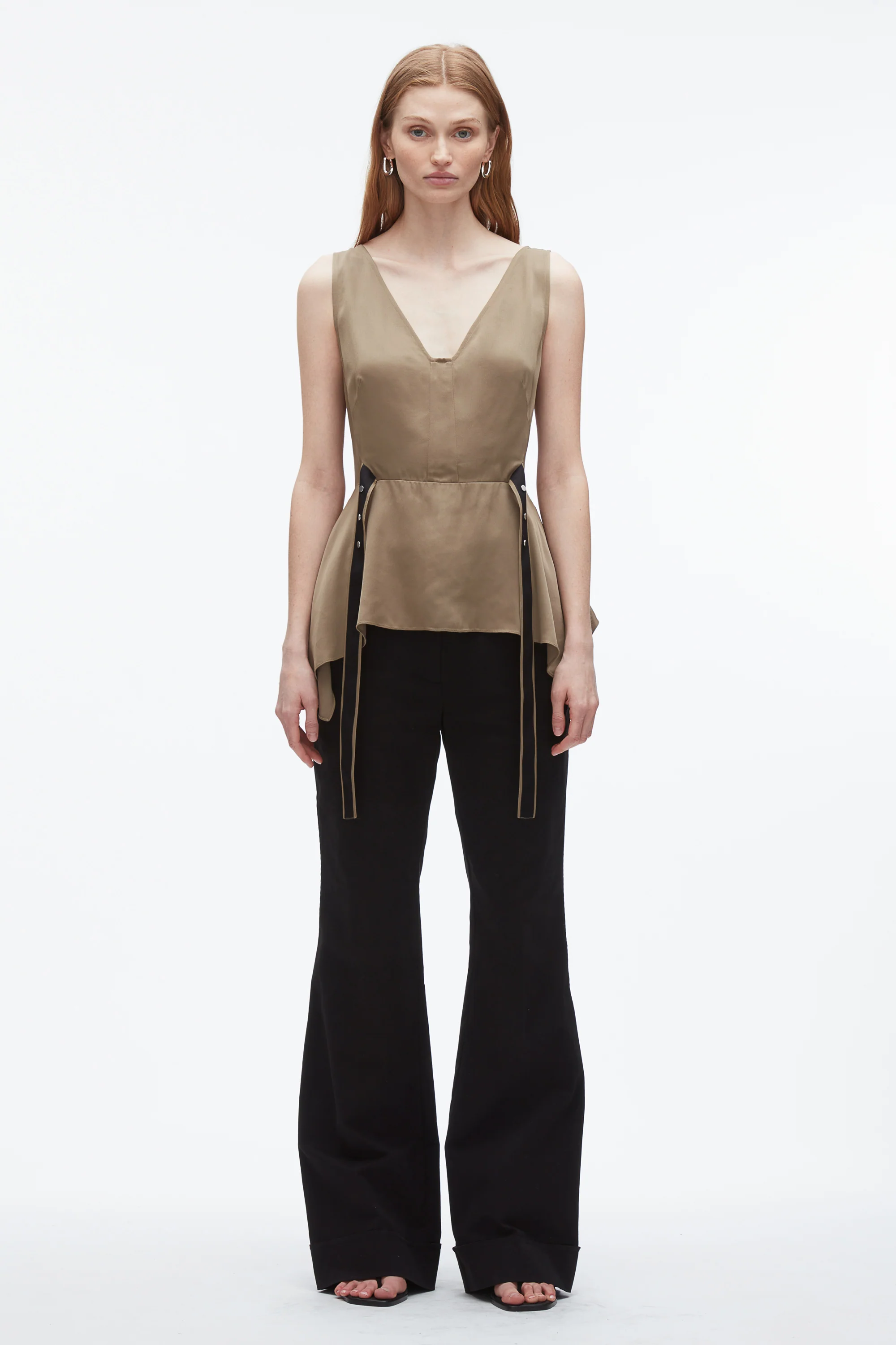 V-Neck Flounce Tank - Image 2