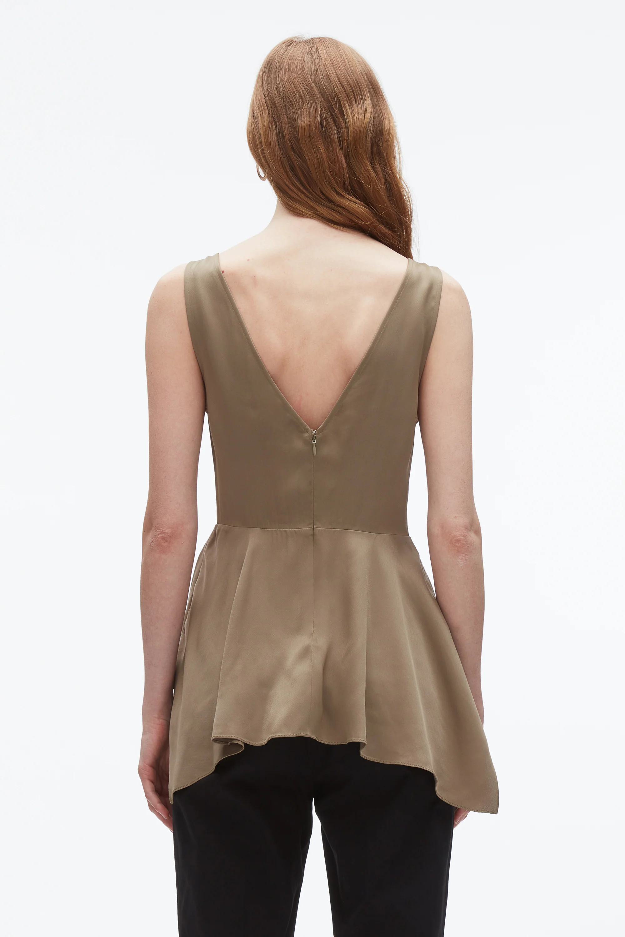 V-Neck Flounce Tank - Image 4