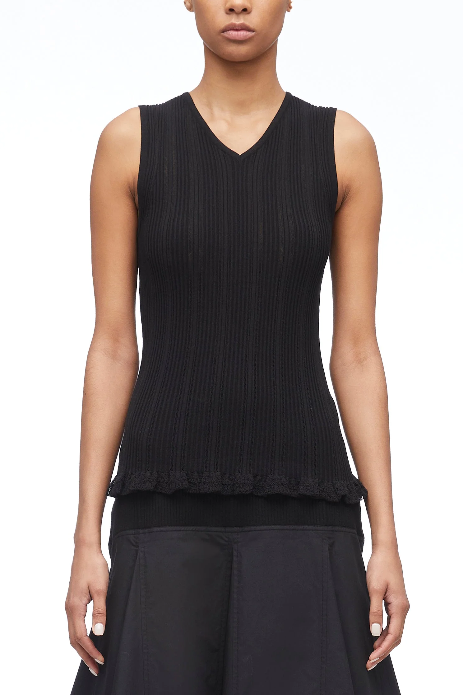 Variegated Rib Sleeveless Top - Image 3