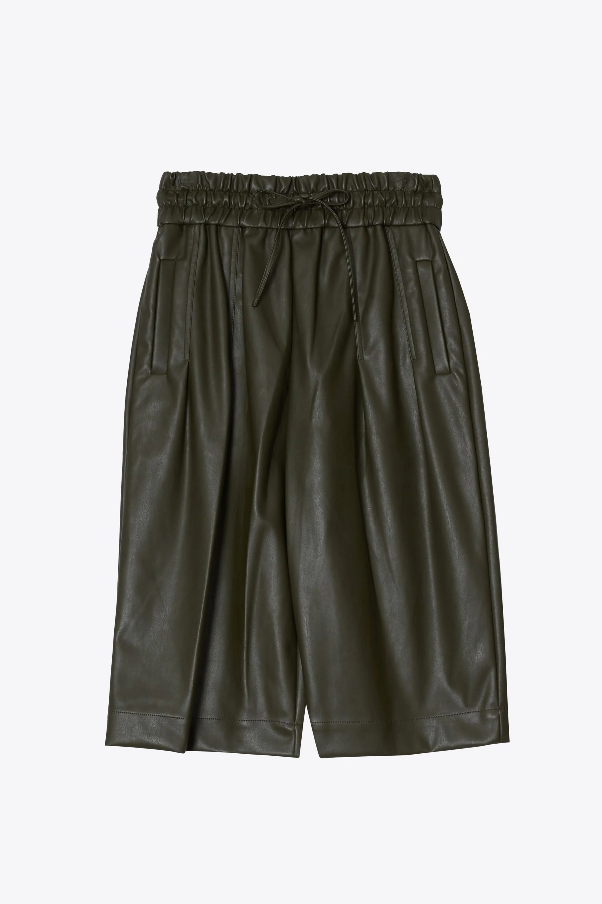 Vegan Leather Culottes