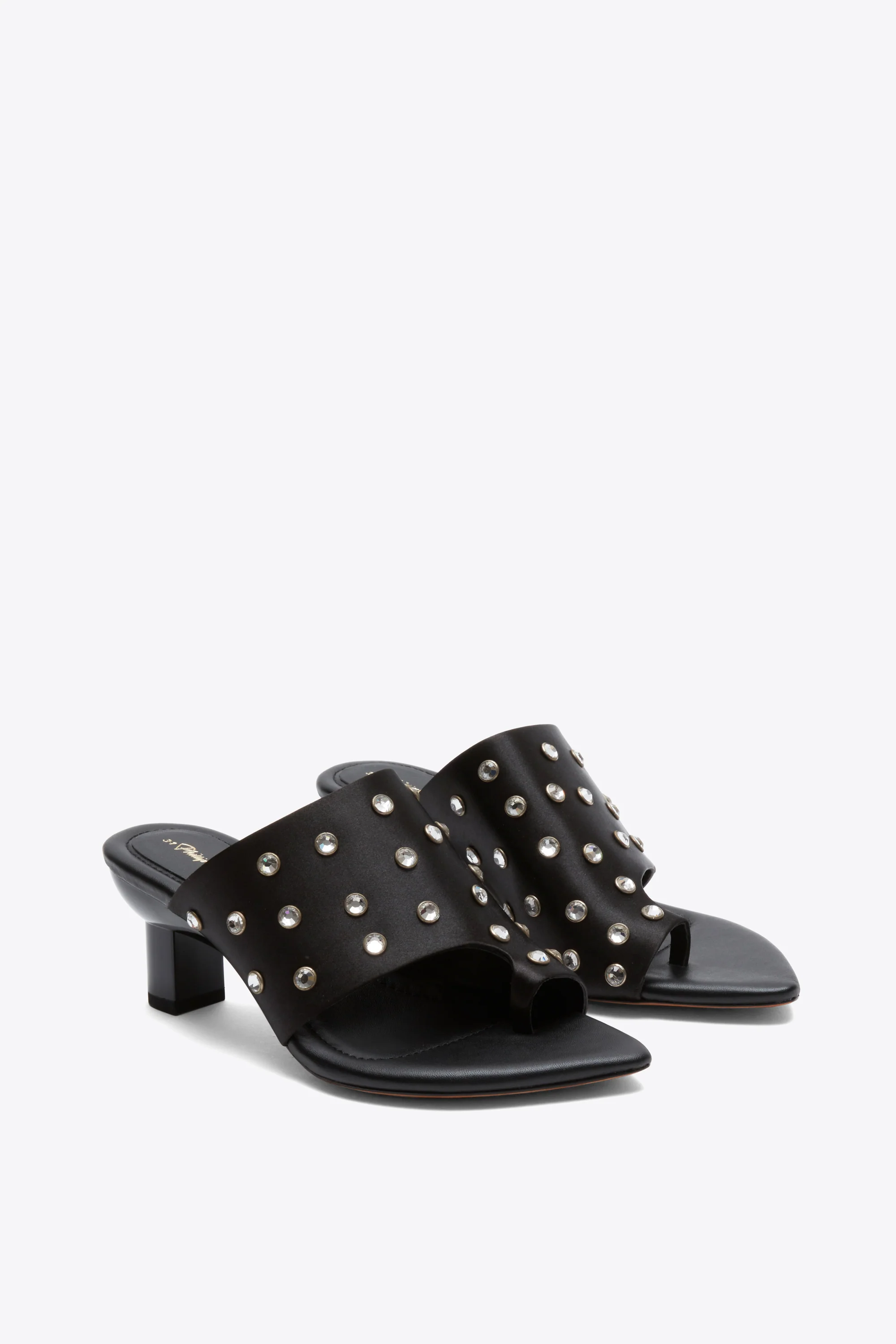 Crystal Embellished Verona 60MM Heel Covered With Toe Ring - Image 2