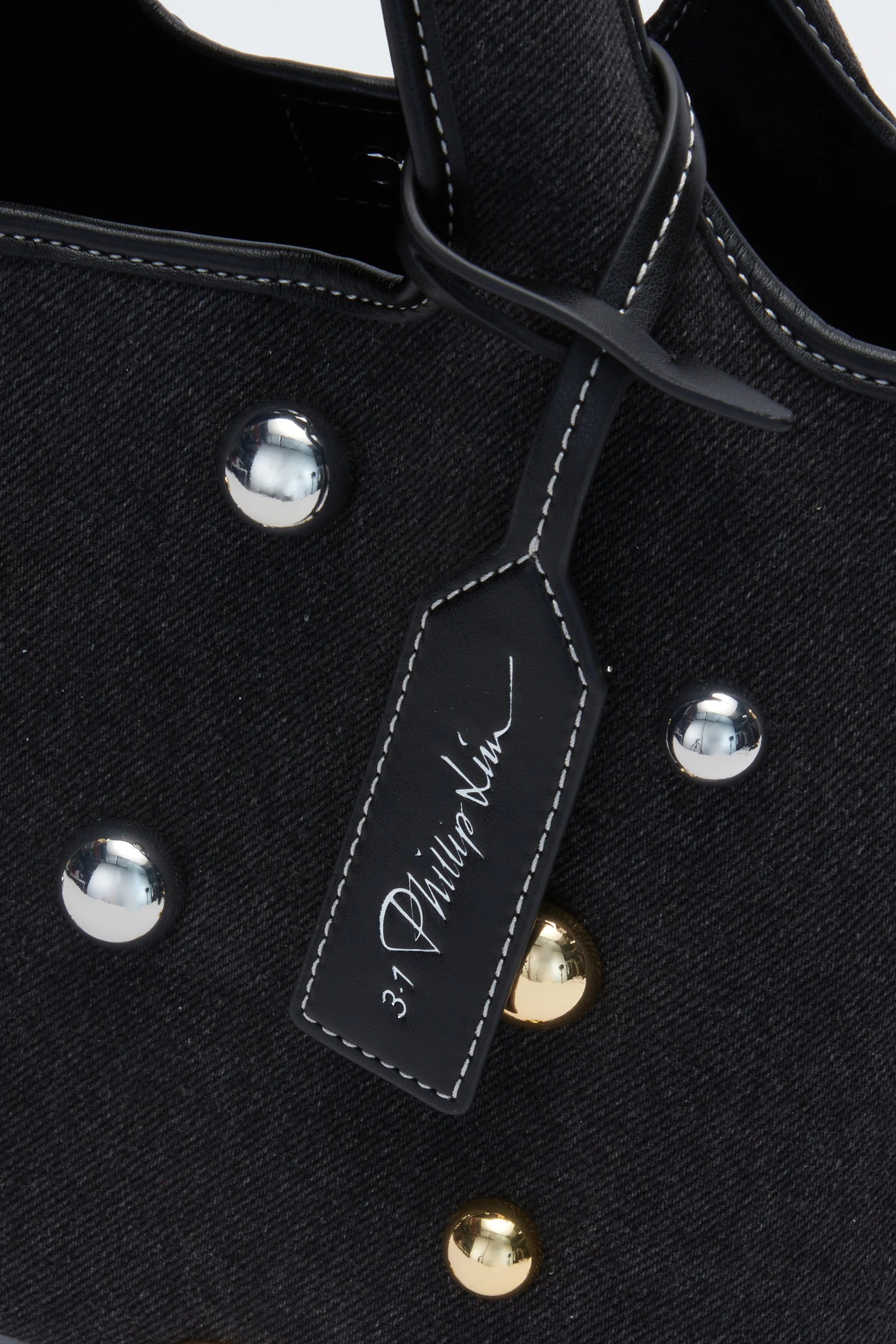 Dome Embellishment Mini Market Tote - Image 3