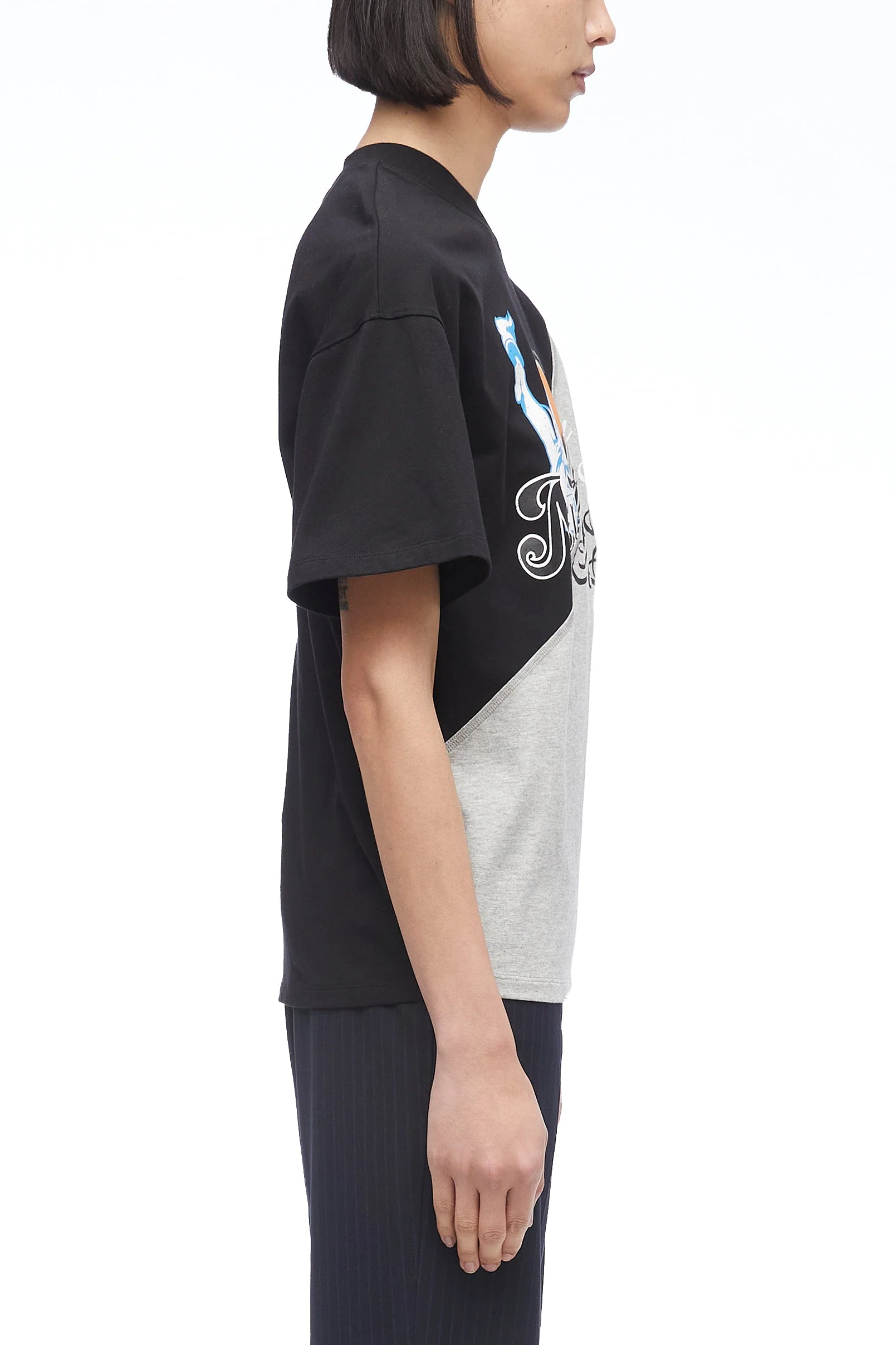 We Are NY One Shoulder T-Shirt - Image 3