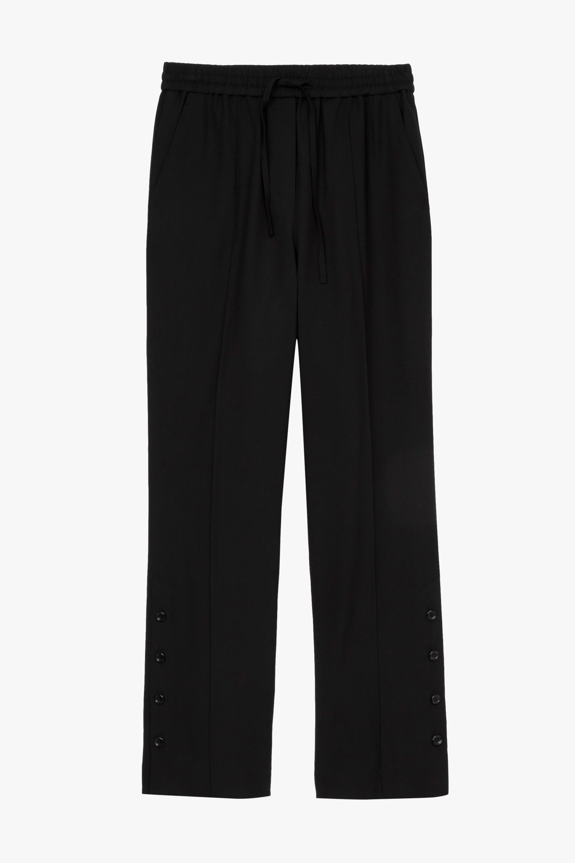 Wide Leg Sweatpant With Side Vents
