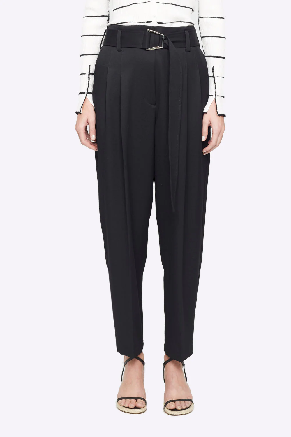 Wool Belted Utility Pant - Image 3