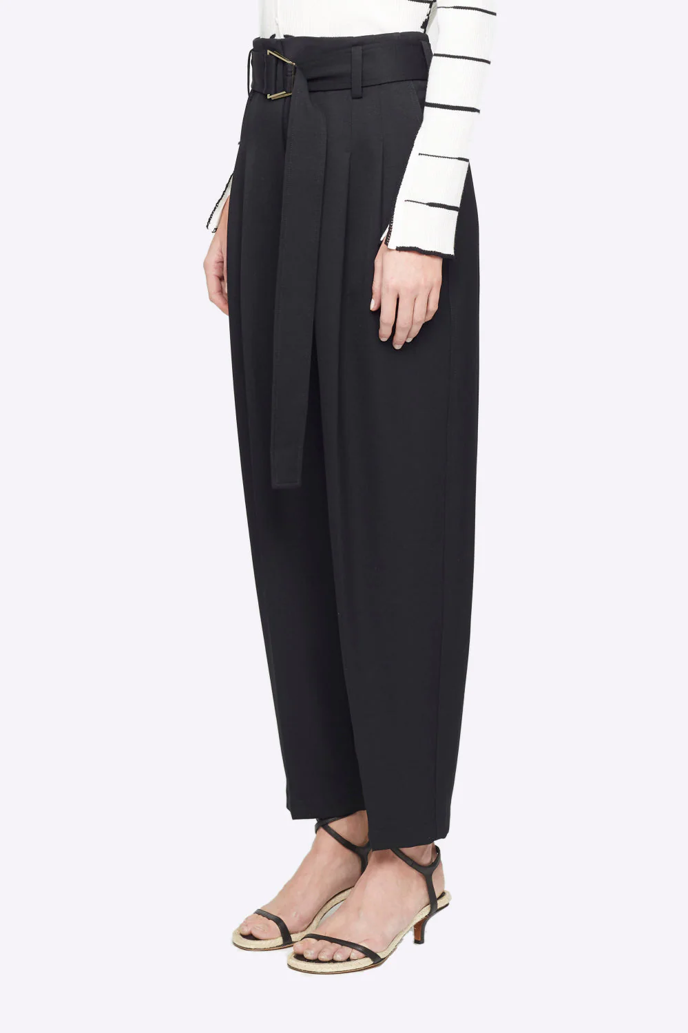 Wool Belted Utility Pant - Image 4