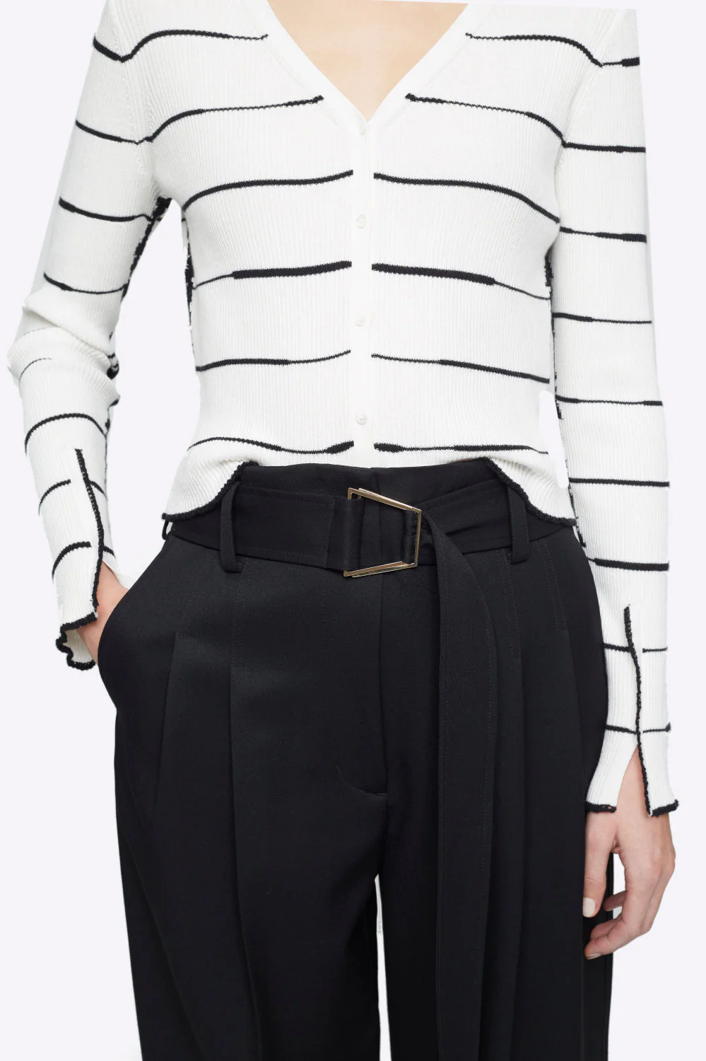Wool Belted Utility Pant - Image 6